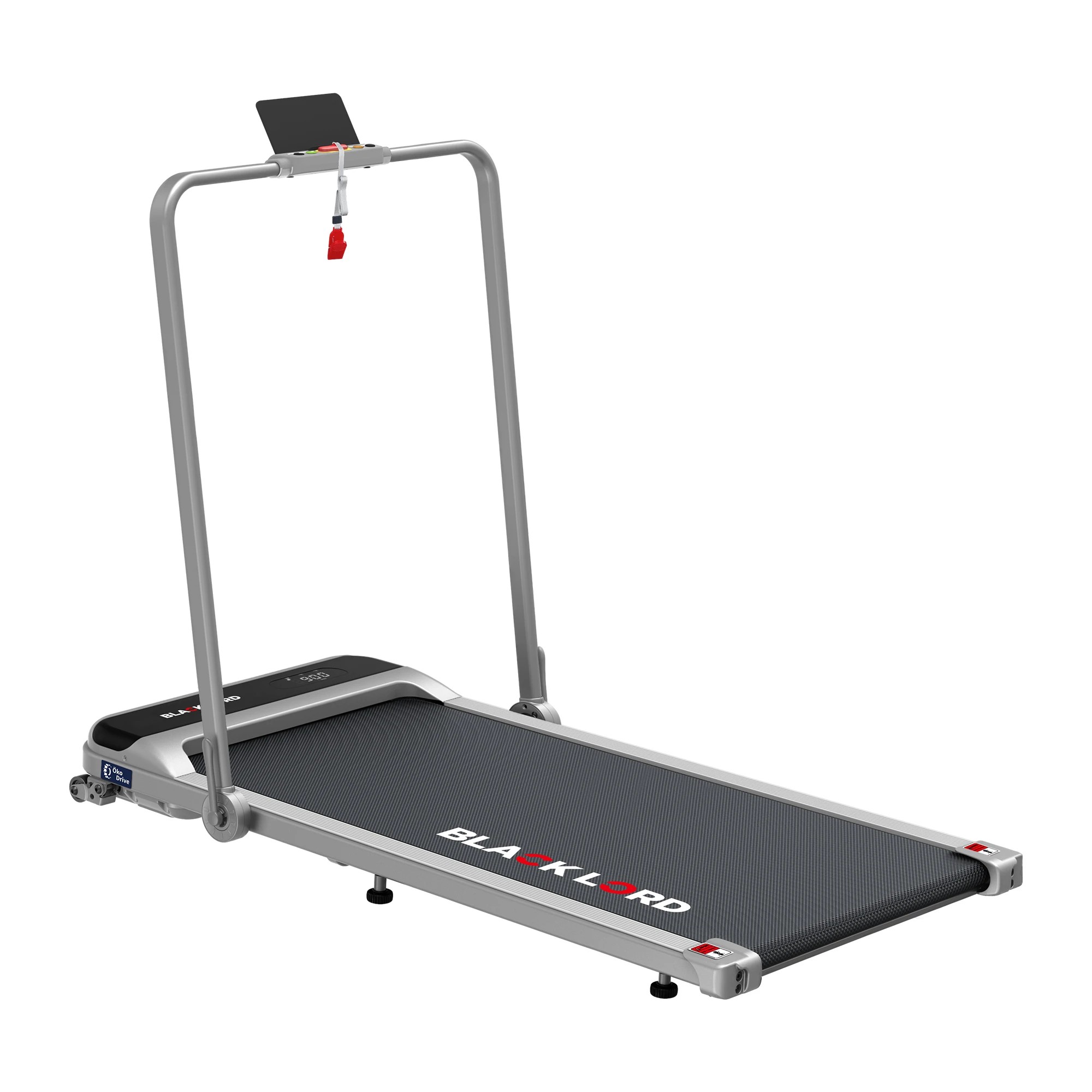 1 Black Lord Treadmill Electric Walking Pad Home Incline Foldable - Silver, 1 of 9
