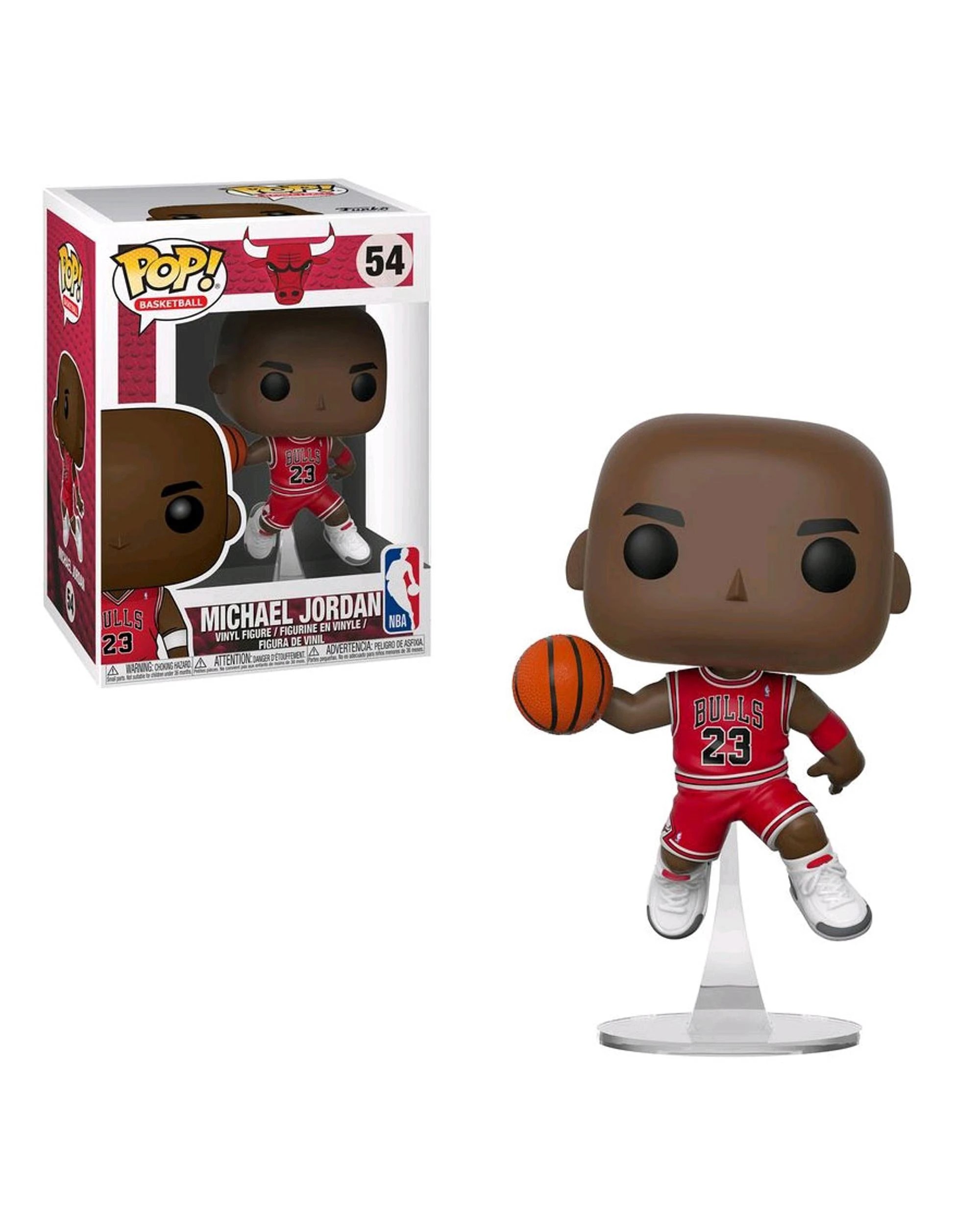 1 NBA: Chicago Bulls Michael Jordan Funko POP! Vinyl, 1 of 1