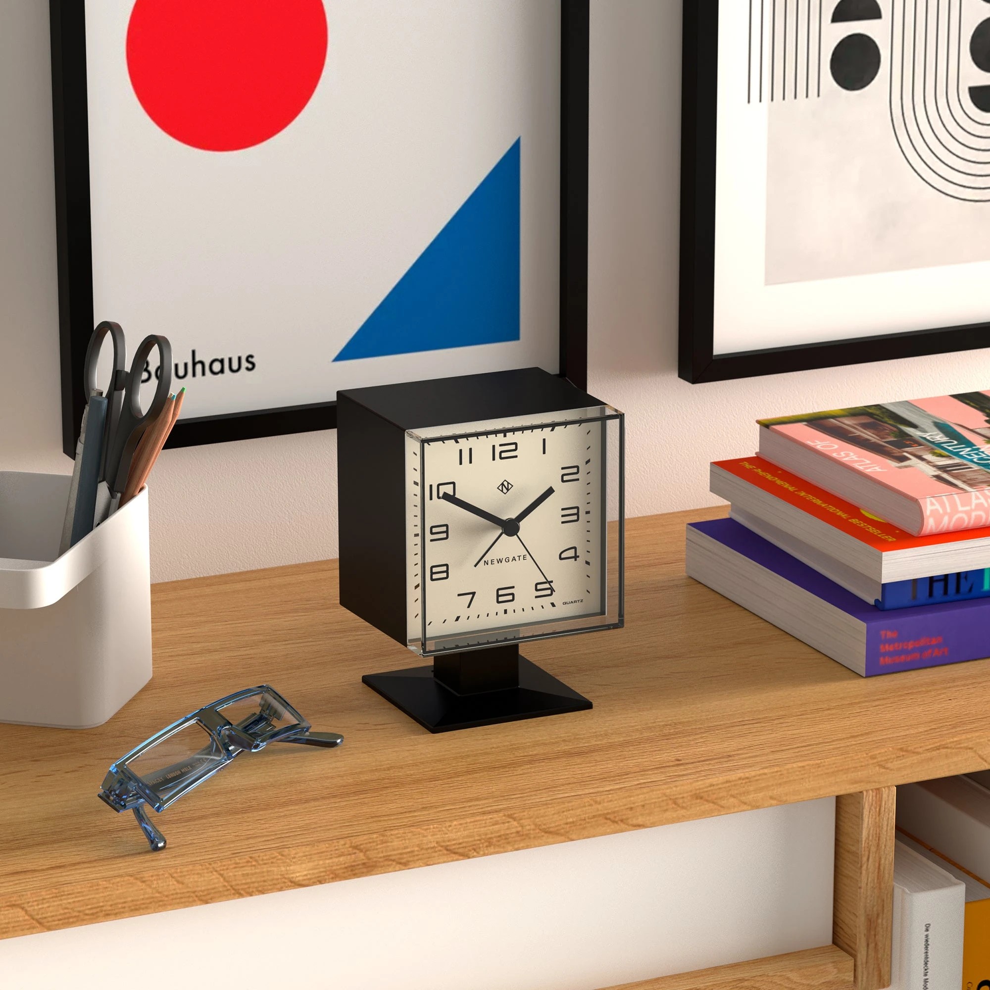 4 Newgate Victor Alarm Clock - Black, 4 of 4