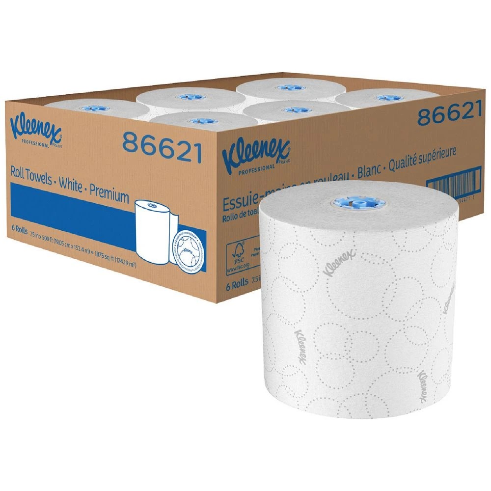 2 Kleenex 86621 Hard Roll Towel 6 Pack, 2 of 4