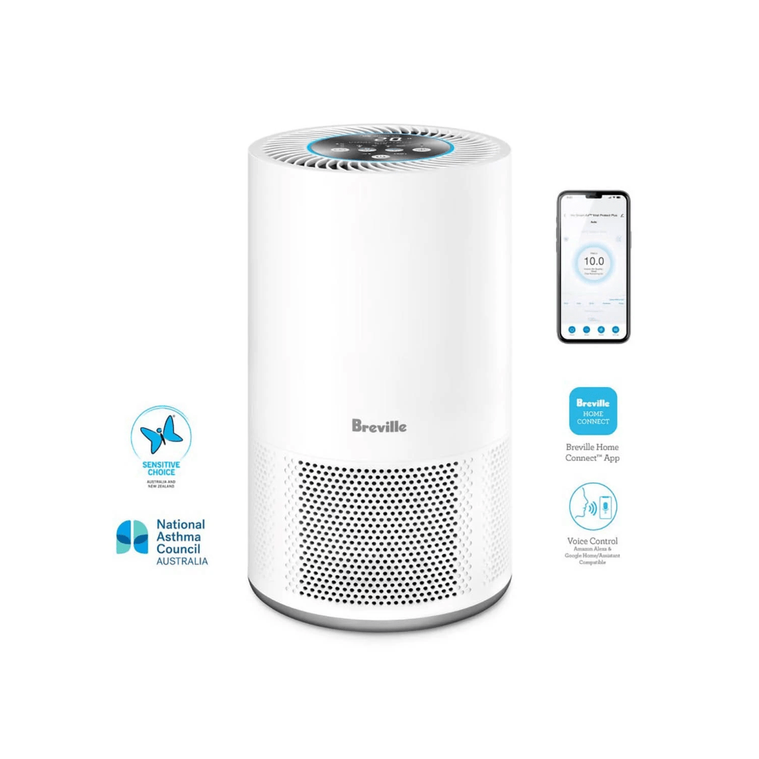 3 Breville The Smart Air Viral Protect Plus Purifier, 3 of 5