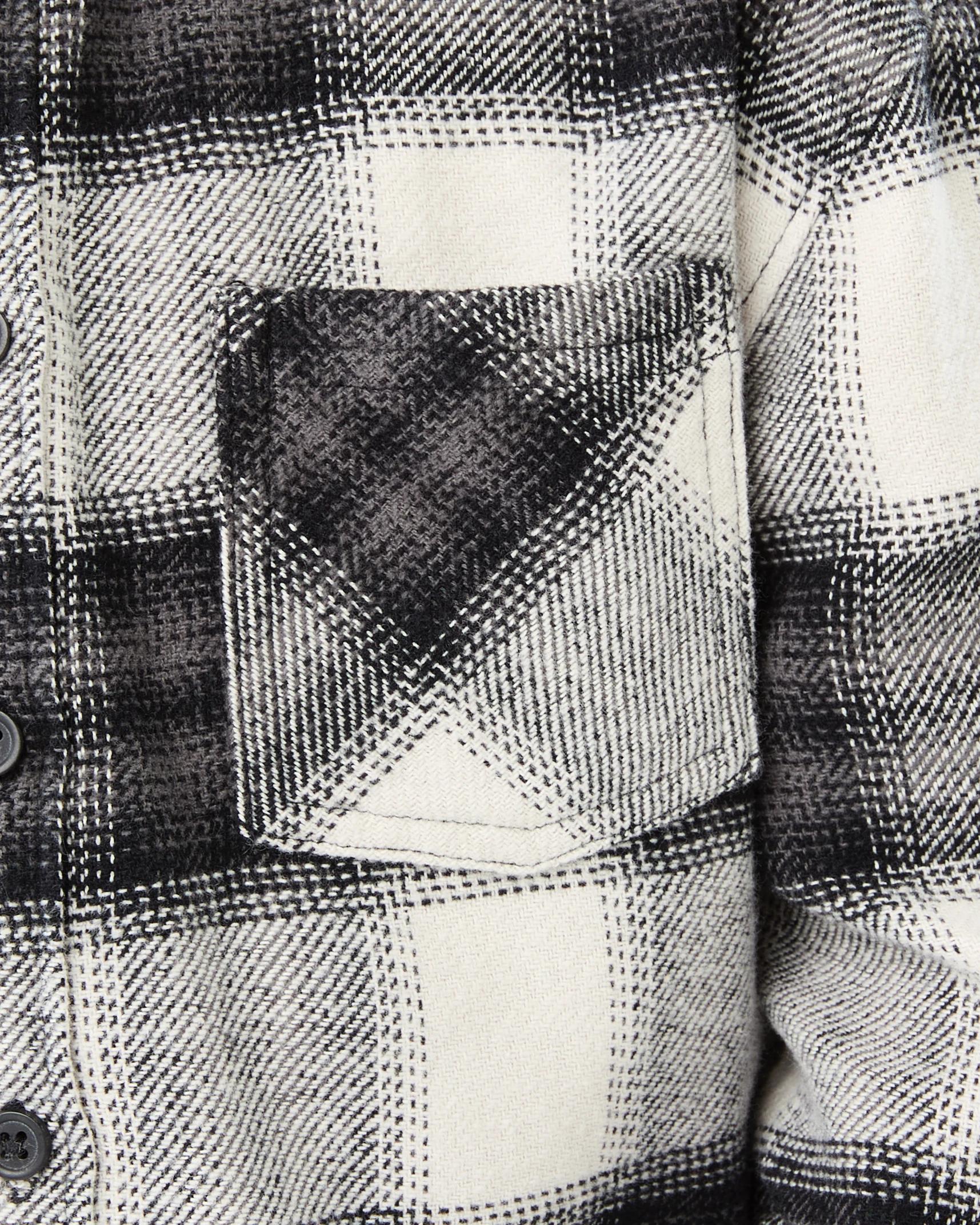 6 Yarn Dye Flannel Shirt with Hood Plaid Fd, 6 of 8