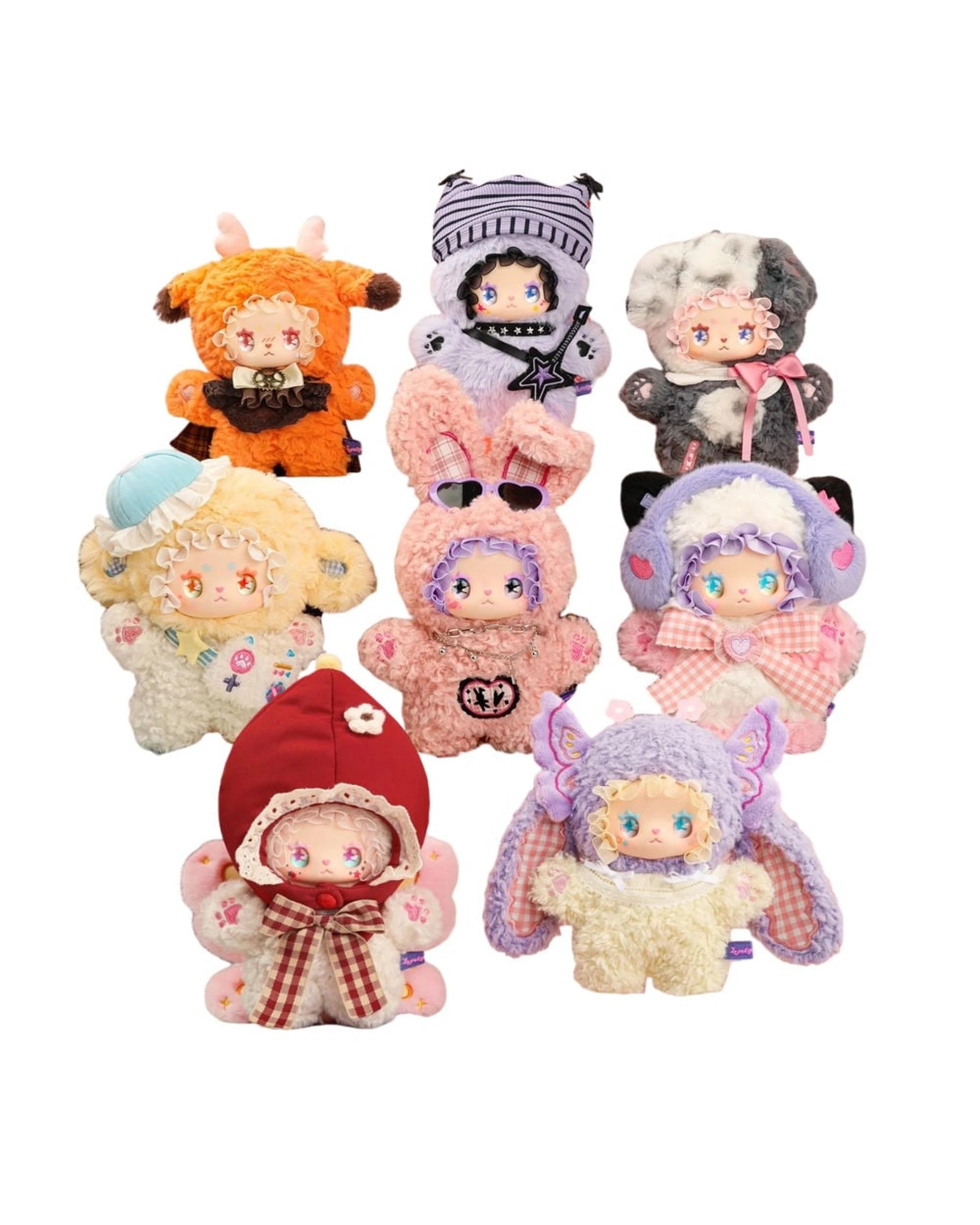 2 Lucky Emma Lovely Emma Punk Era Plush Blind Box, 2 of 8