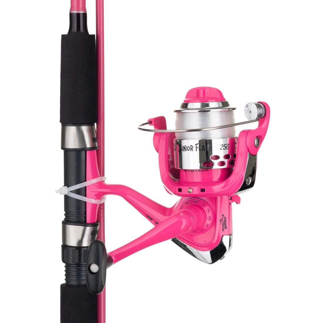 4 Jarvis Walker Junior Flash Spin Combo - 5ft., Pink, 4 of 6