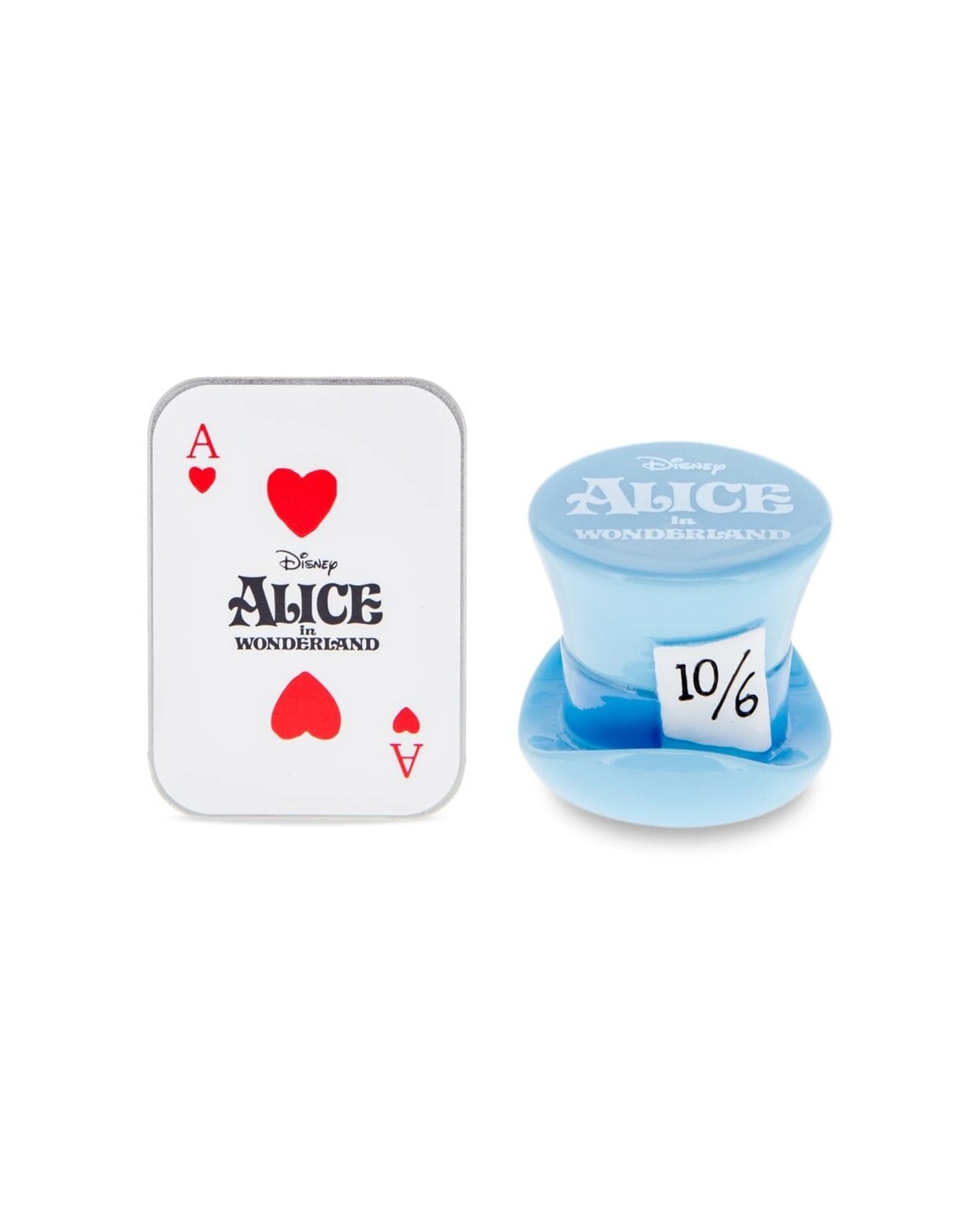 3 Disney 2PK Alice In Wonderland Tinned Lip Balm Duo Raspberry Vanilla Moisturising Hydrating Formula - Multi, 3 of 5