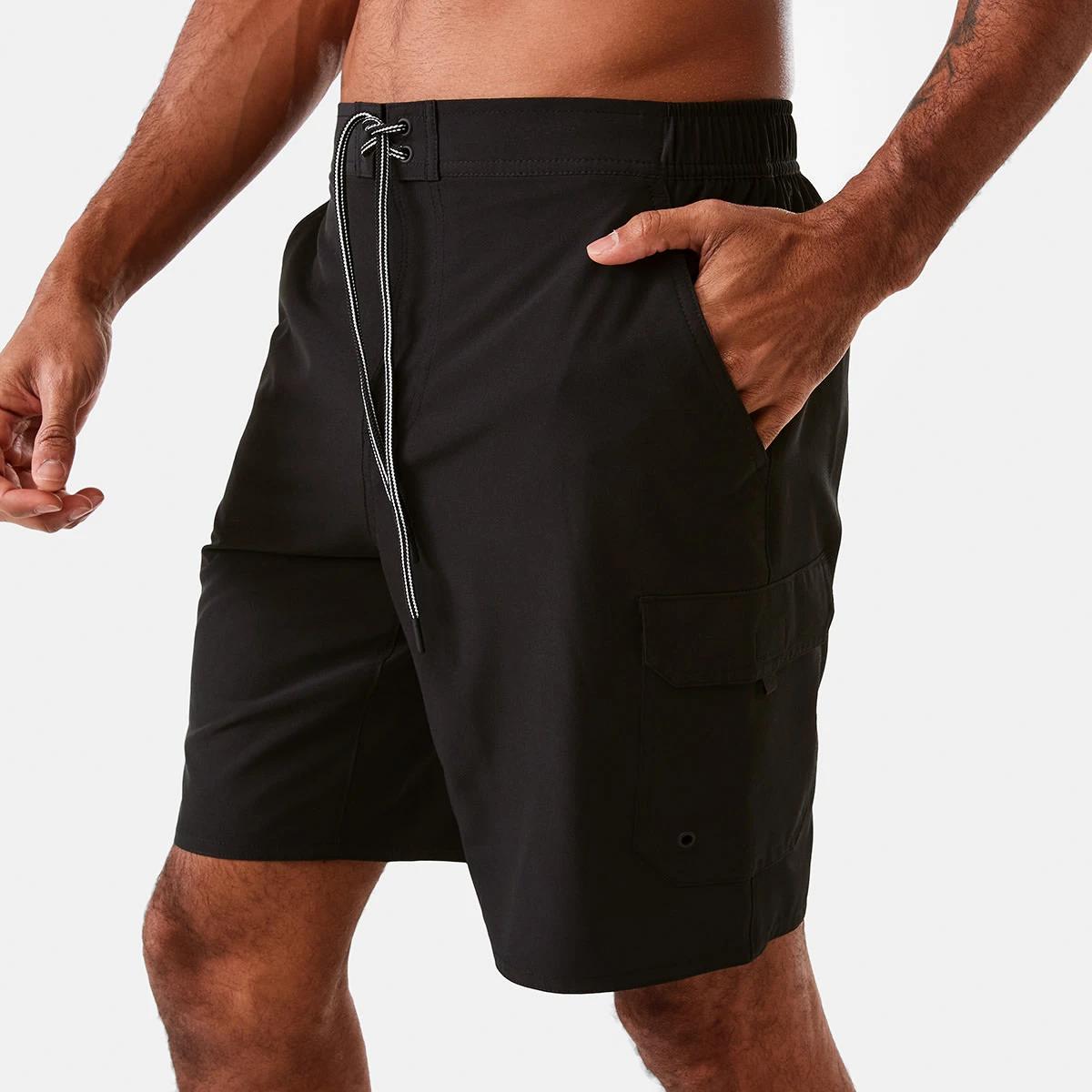 2 Stretch Cargo Boardshorts Black, 2 of 7