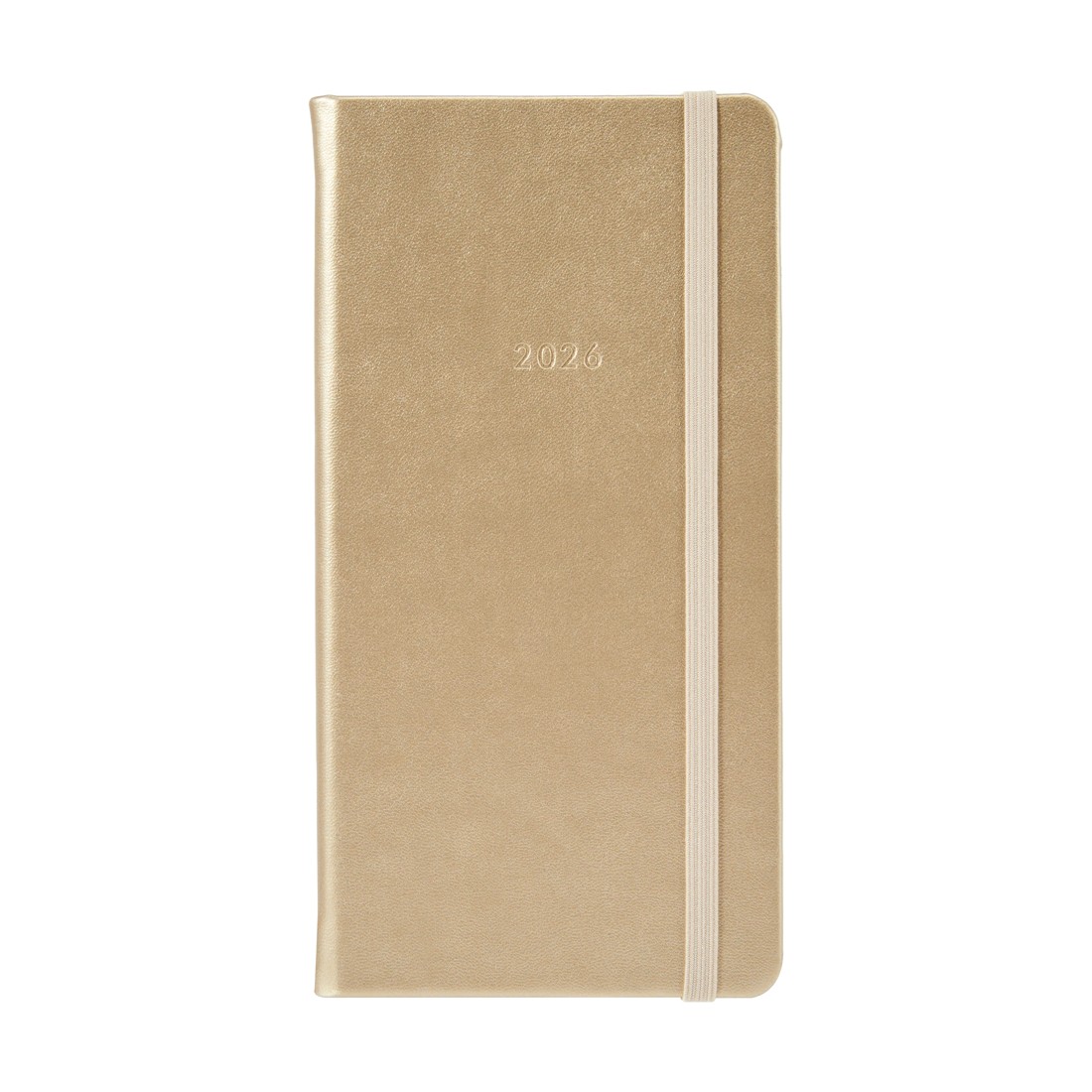 1 2026 Slim Weekly Diary - Brown, 1 of 8