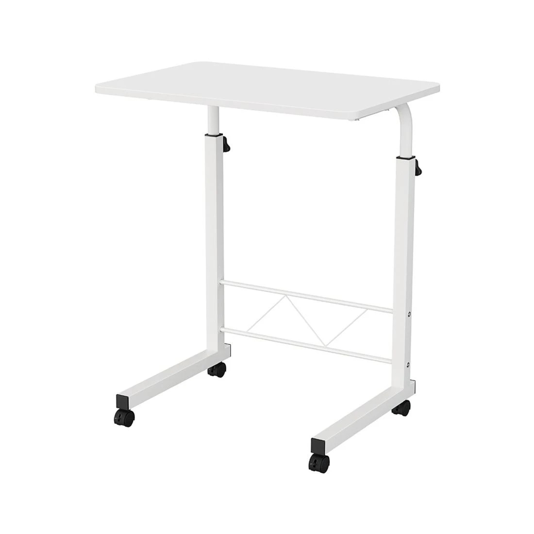 4 Artiss Laptop Desk Table Adjustable 60CM - White, 4 of 8