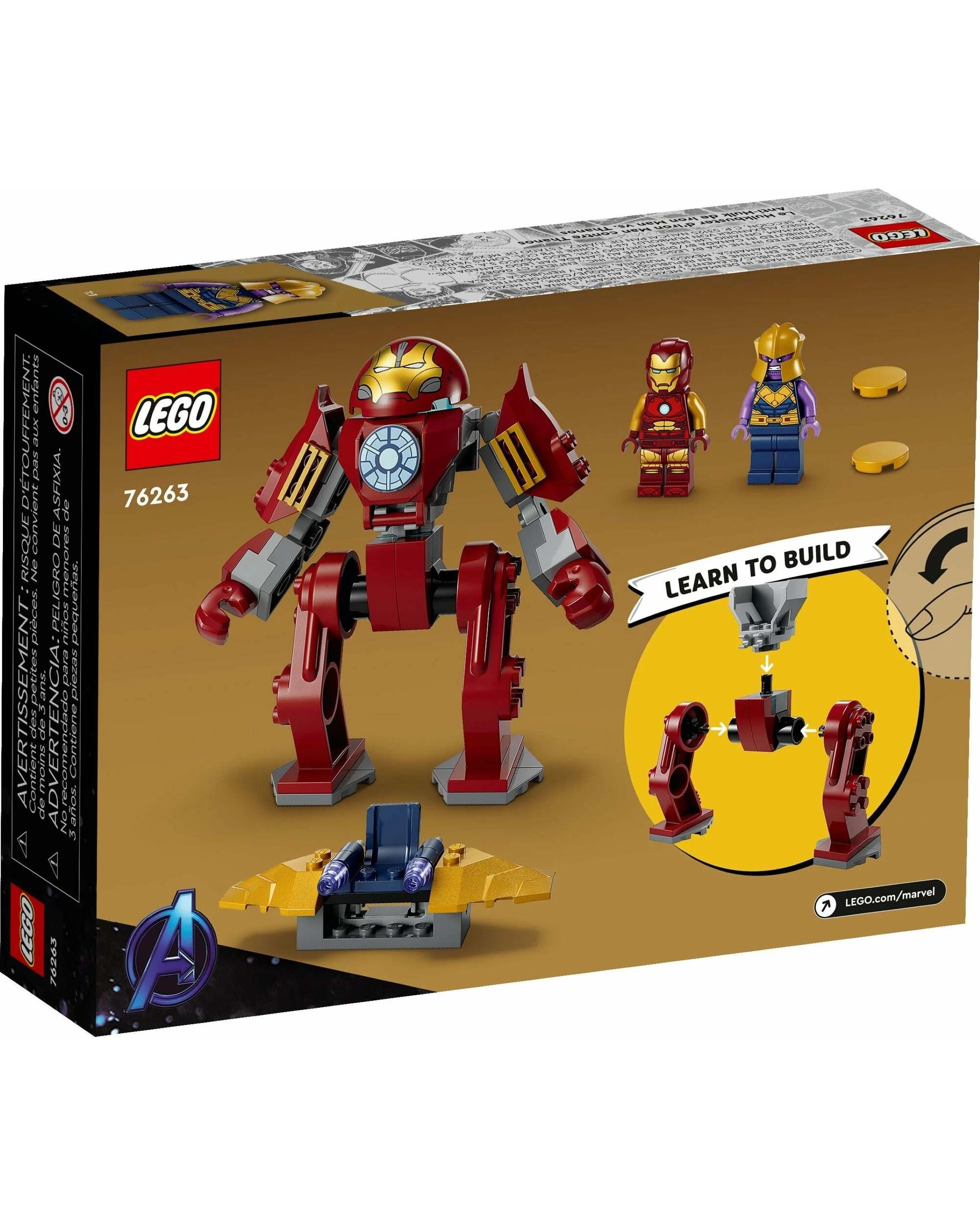 3 LEGO Marvel 76263 Iron Man Hulkbuster vs. Thanos, 3 of 5
