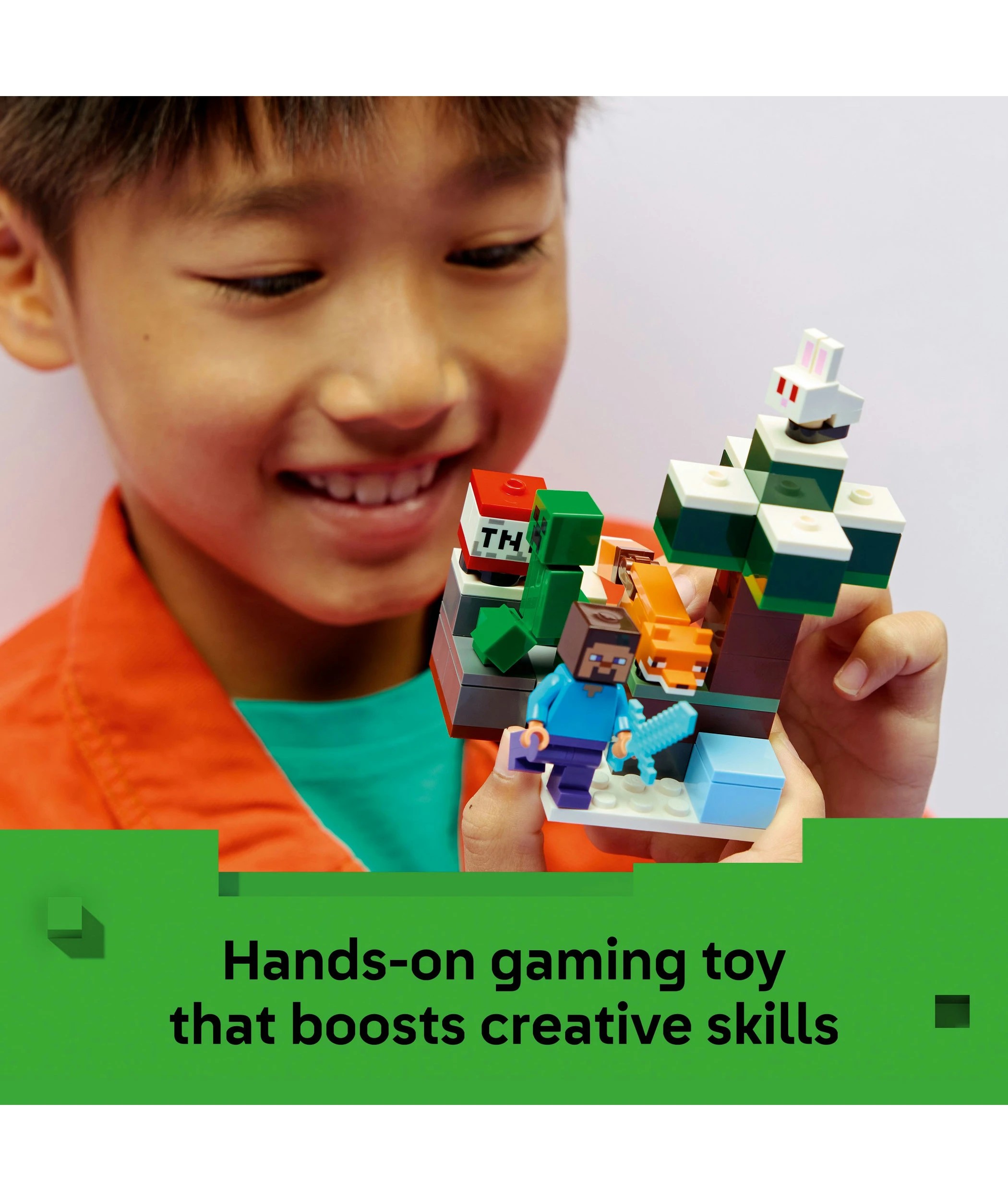 5 LEGO Minecraft Steve's Taiga Adventure 21583, 5 of 10