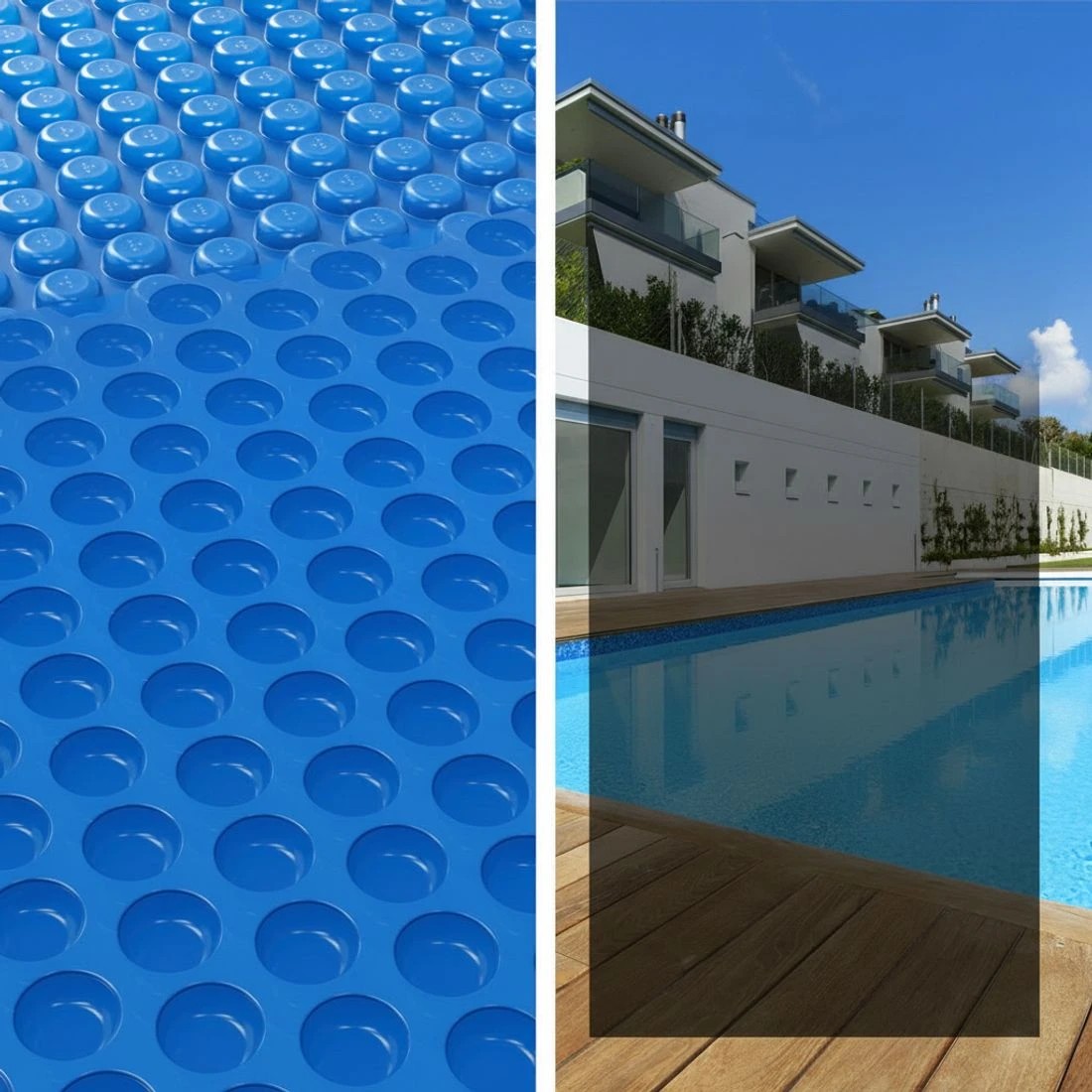 6 Aqua Buddy Pool Cover 600 Micron Heat Solar Blanket 9.5x5m w/ 5.55m Roller - Multi, 6 of 6