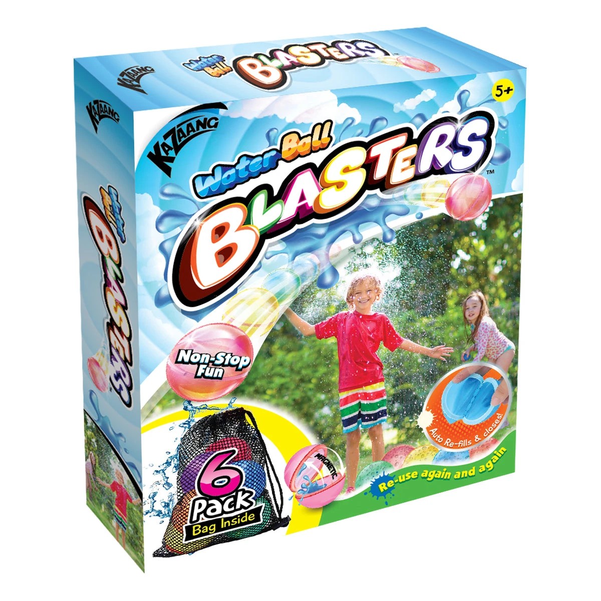 1 Kazaang Water Ball Blasters 6 Pack, 1 of 7