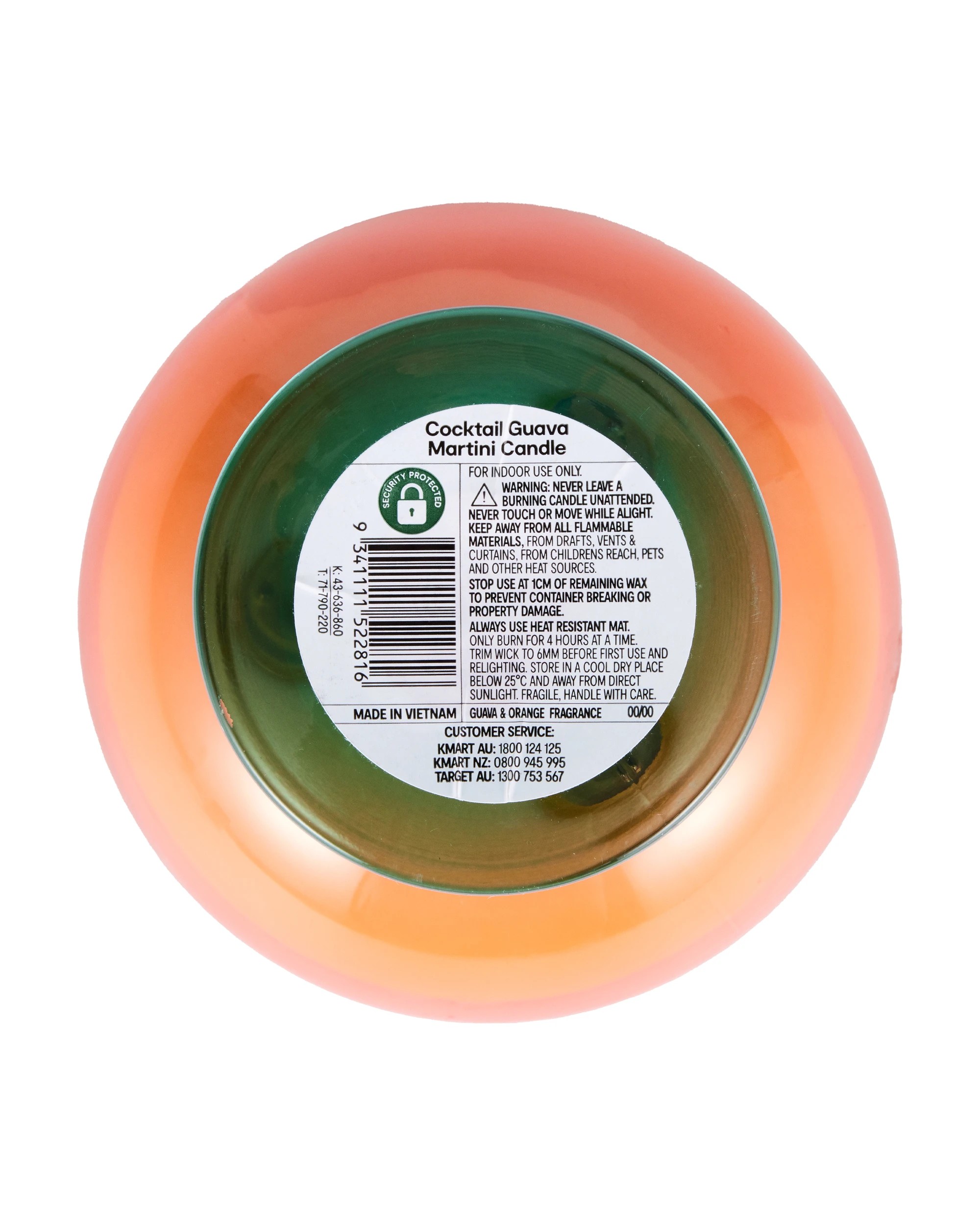 5 Cocktail Guava Martini Candle, 5 of 5