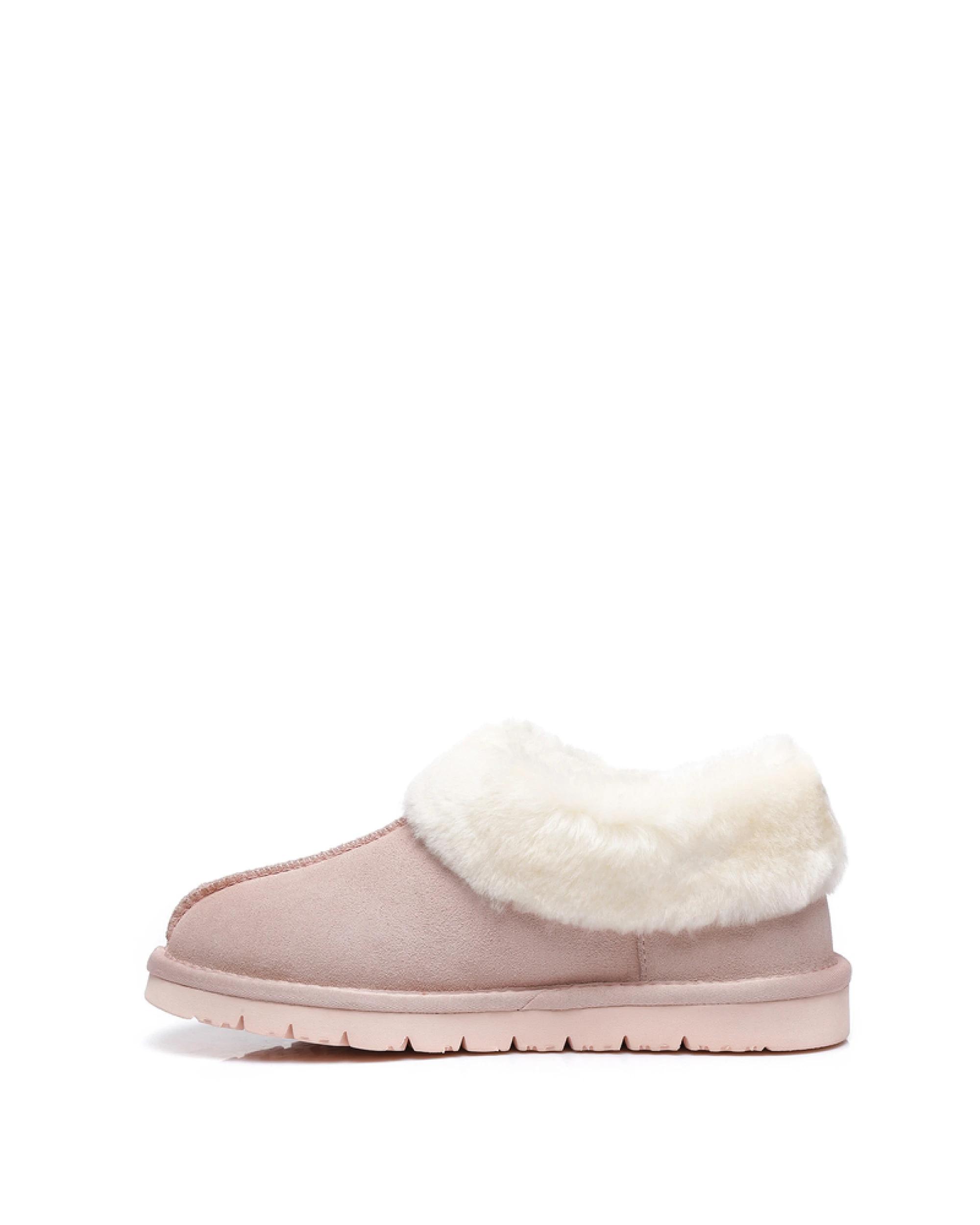 4 Australian Shepherd UGG Unisex Homey Slippers PINK, 4 of 5