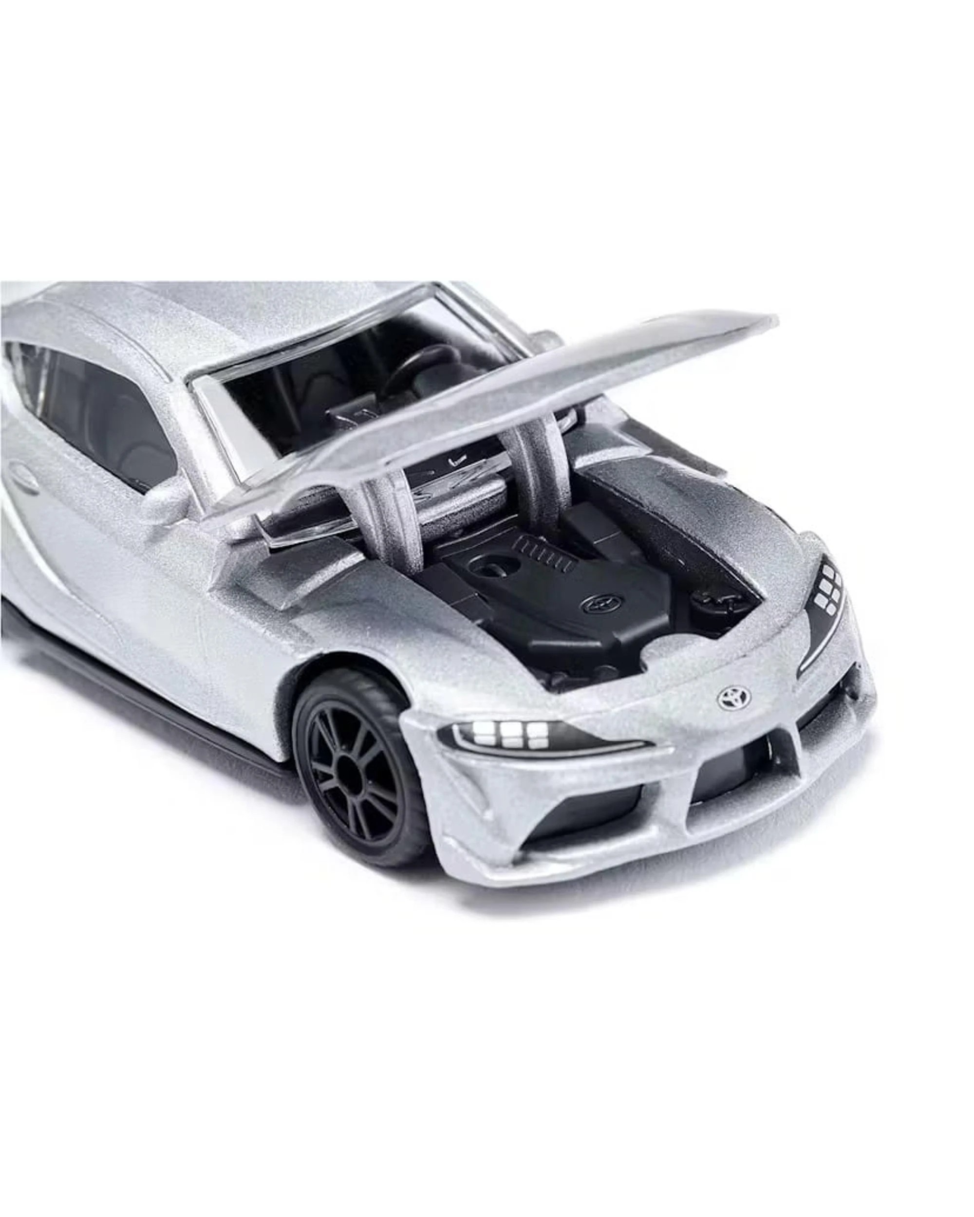 5 Siku Toyota GR Supra - 1578 - Silver, 5 of 6