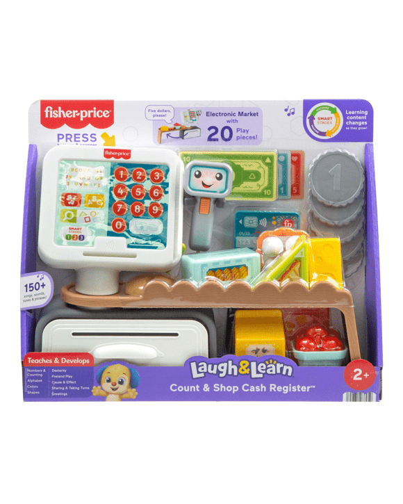 Fisher-Price Laugh & Learn Count & Shop Cash Register