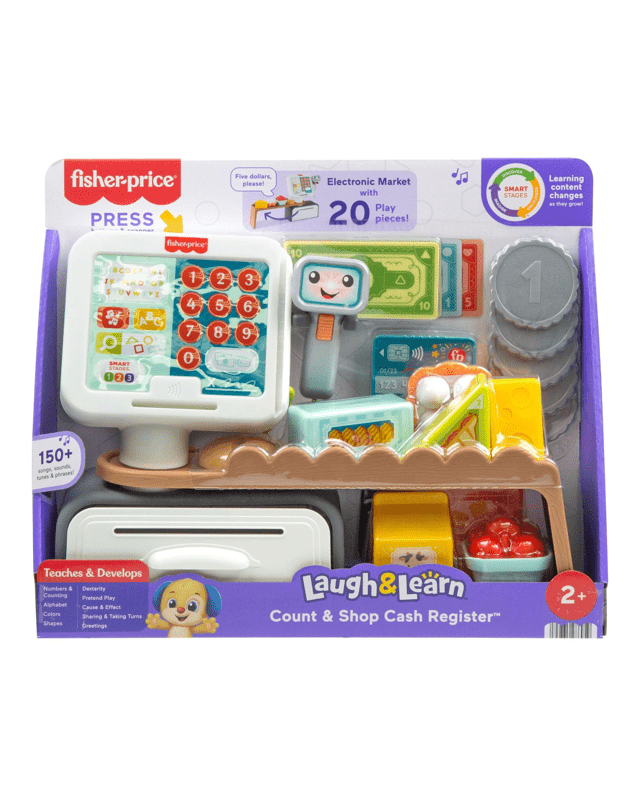 Fisher-Price Laugh & Learn Count & Shop Cash Regi