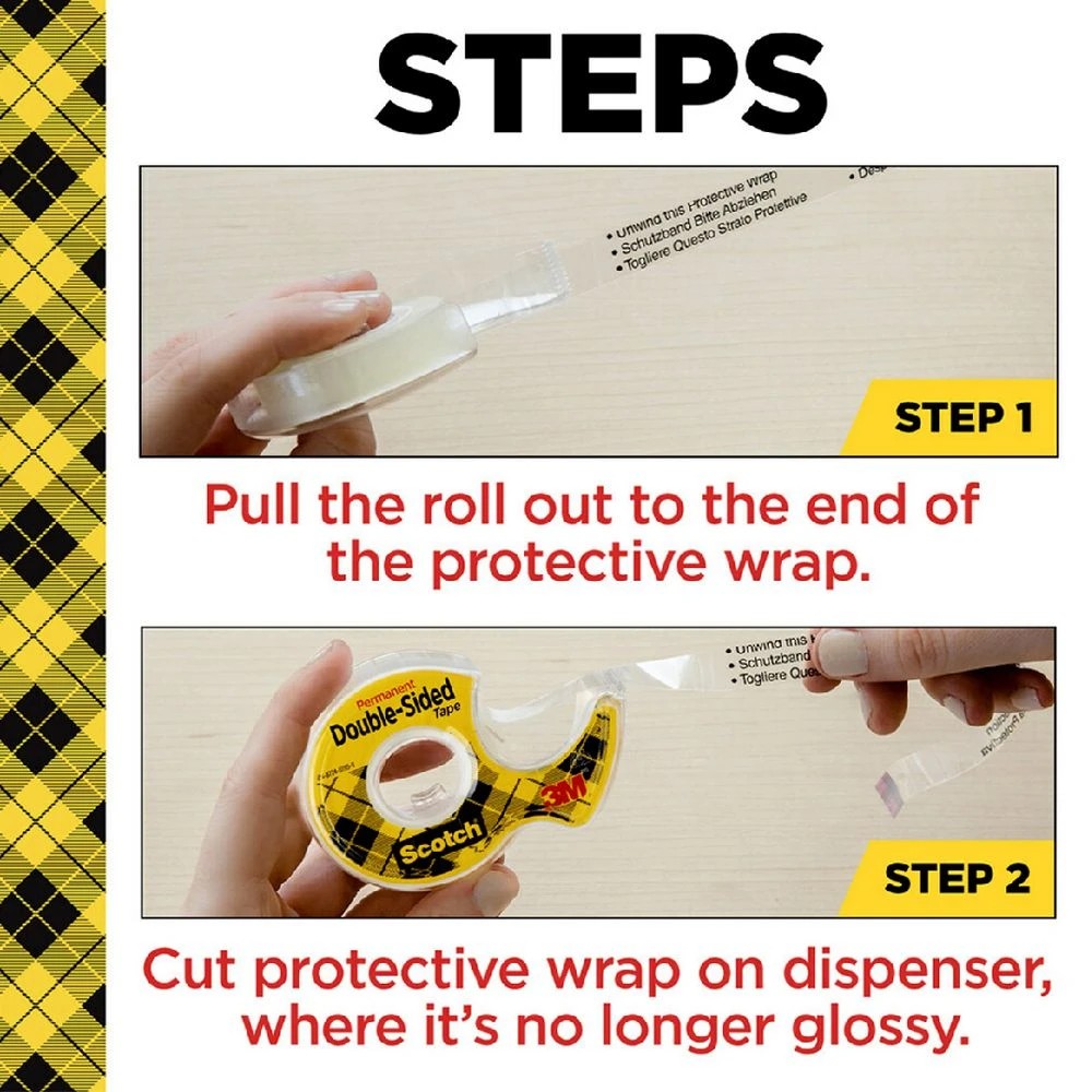 6 Scotch Permanent Double-sided Tape 19mm x 7.6m, 6 of 7