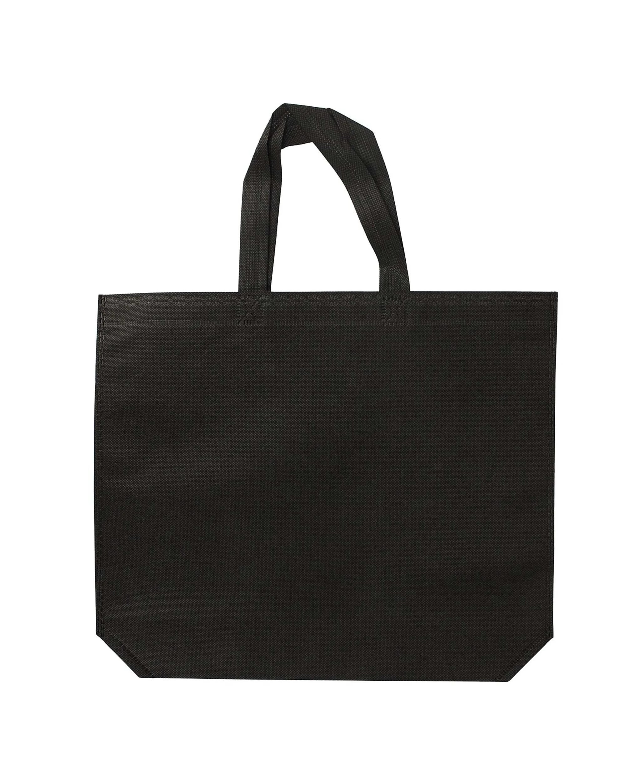 1 Party Maker Tote Bags Medium Pack of 12 - Black, 1 of 3
