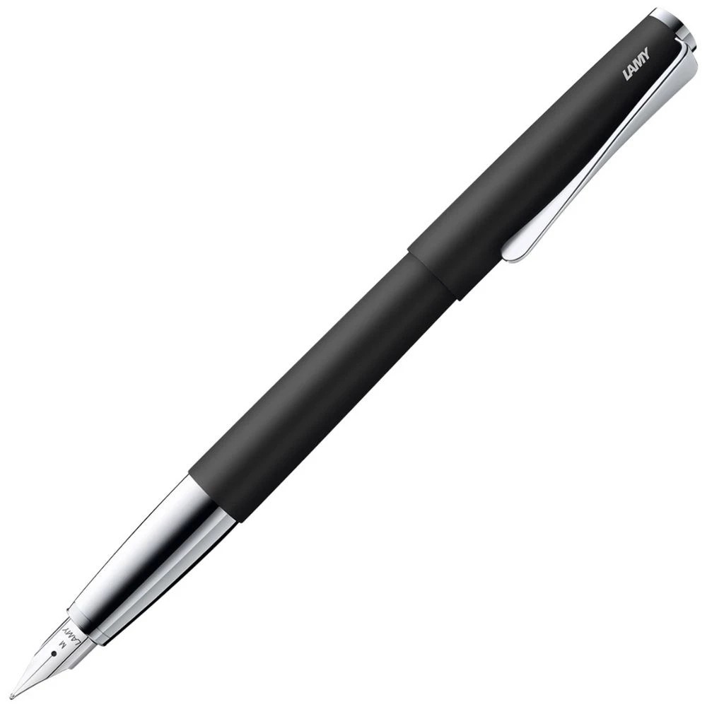 1 Lamy Studio Fountain Pen Medium Black, 1 of 2