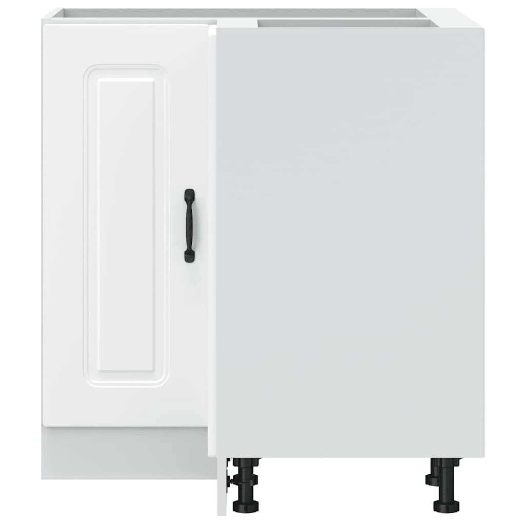 5 vidaXL Wooden Dishwasher Panel Adjustable Feet - White, 5 of 10
