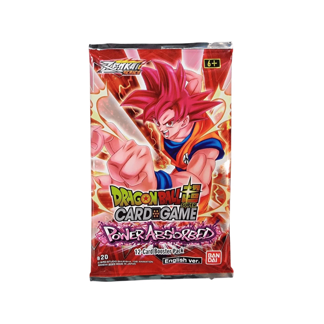 4 Bandai Dragon Ball Super Card Game Zenkai Series Set 03 Power Absorbed Booster Box, 4 of 4