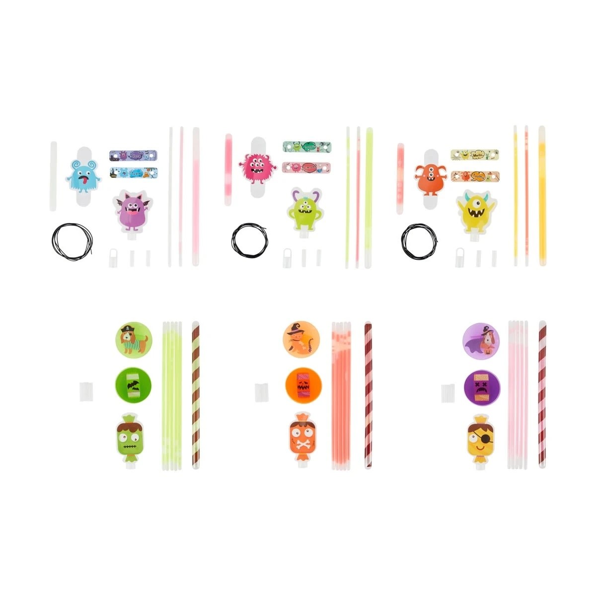 2 12 Piece Halloween Glow Pack - Assorted, 2 of 6