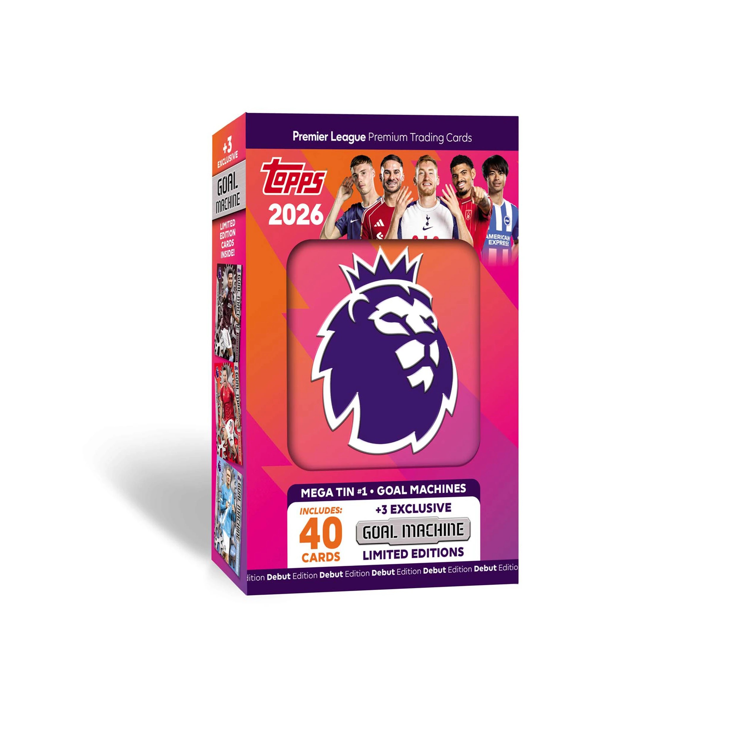 2 Topps Premier League 2026 Mega Tin - Assorted, 2 of 7