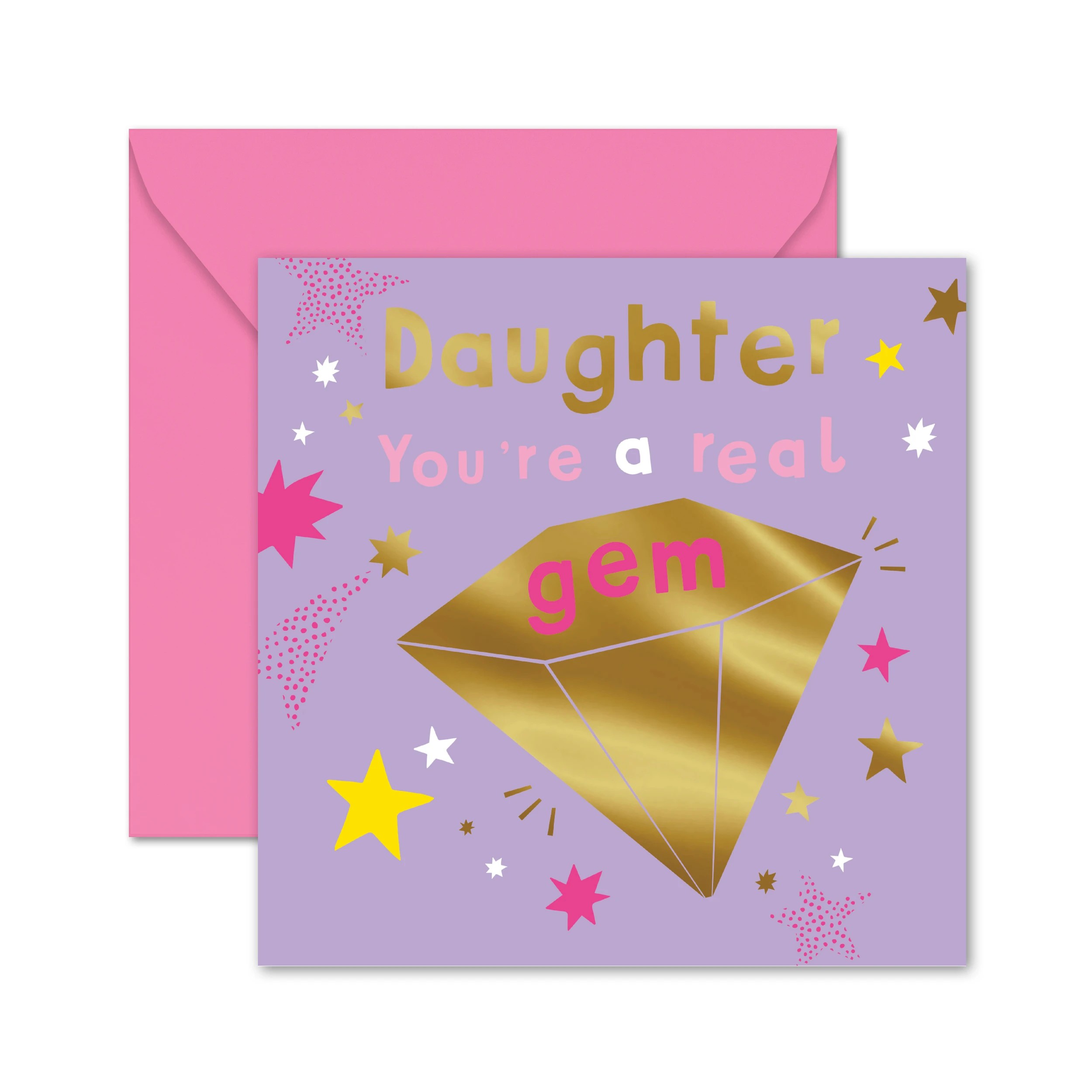 1 Hallmark Birthday Card for Daughter - You're a Real Gem, 1 of 3