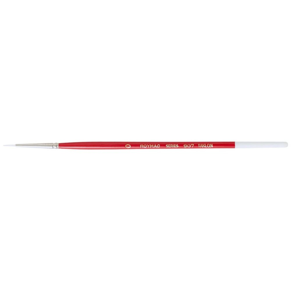 1 Roymac 907 Taklon Round Paintbrush Size 0, 1 of 2