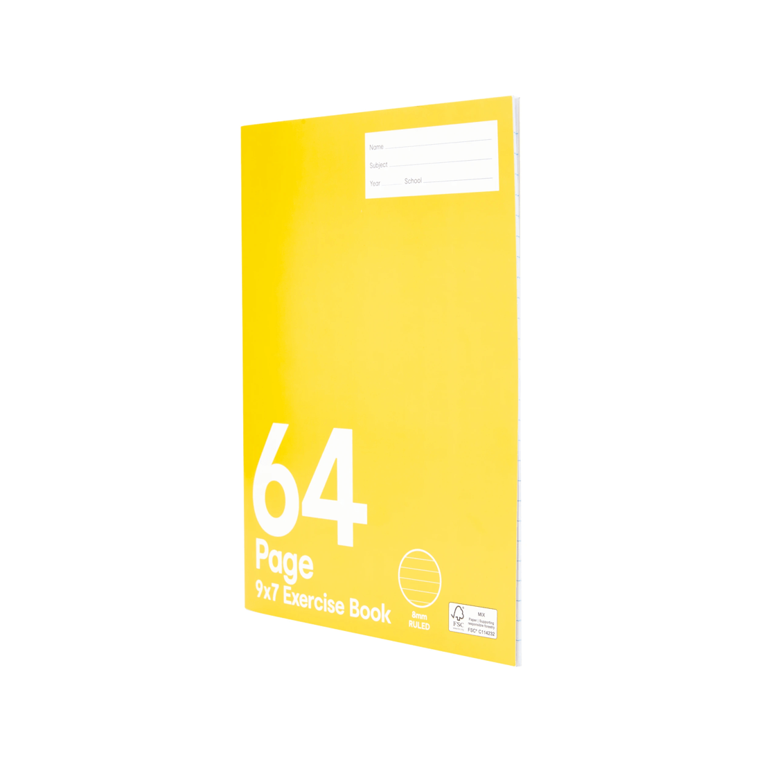 3 9in. x 7in. Exercise Book - 64 Pages, 3 of 4