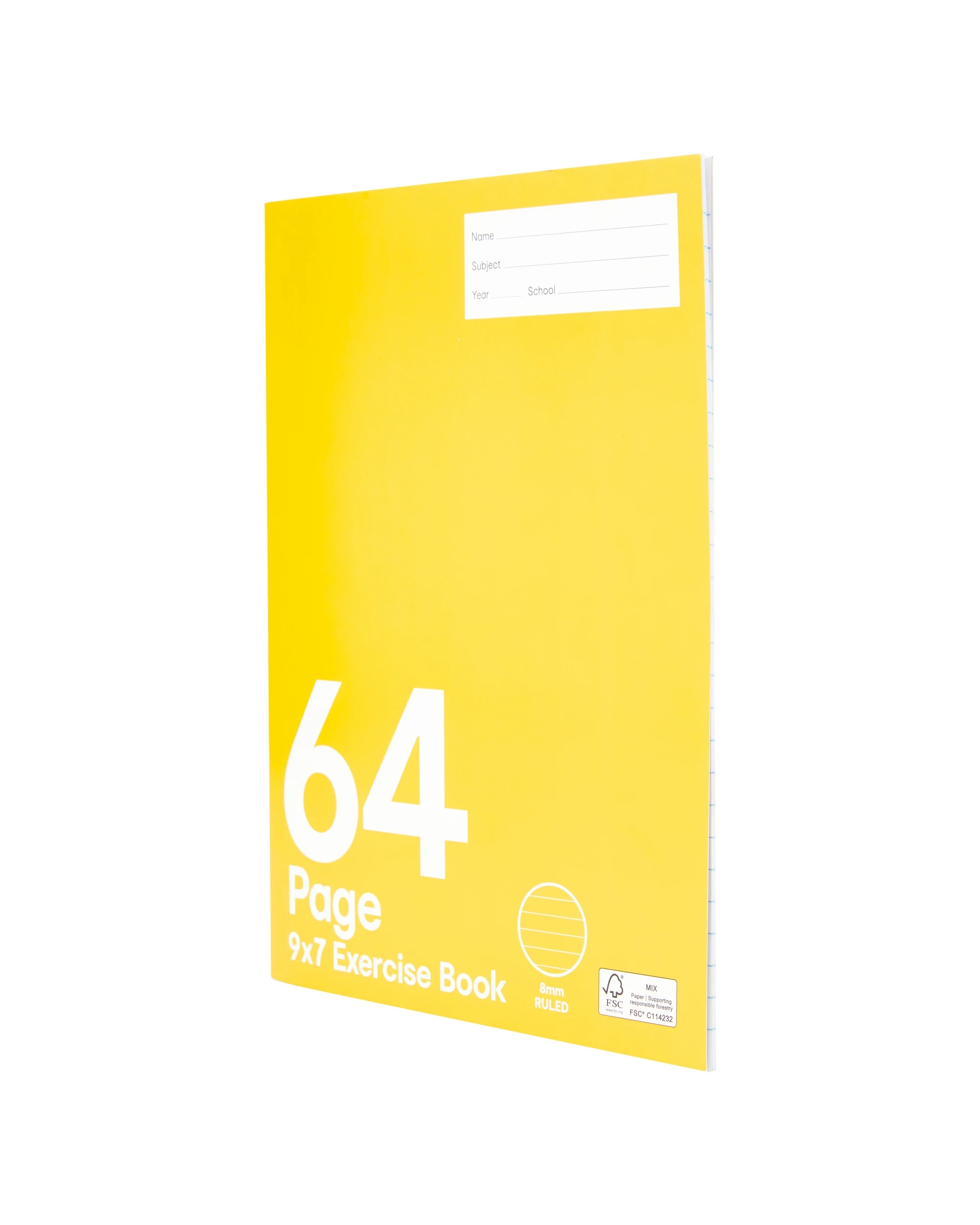 3 9in. x 7in. Exercise Book - 64 Pages, 3 of 4