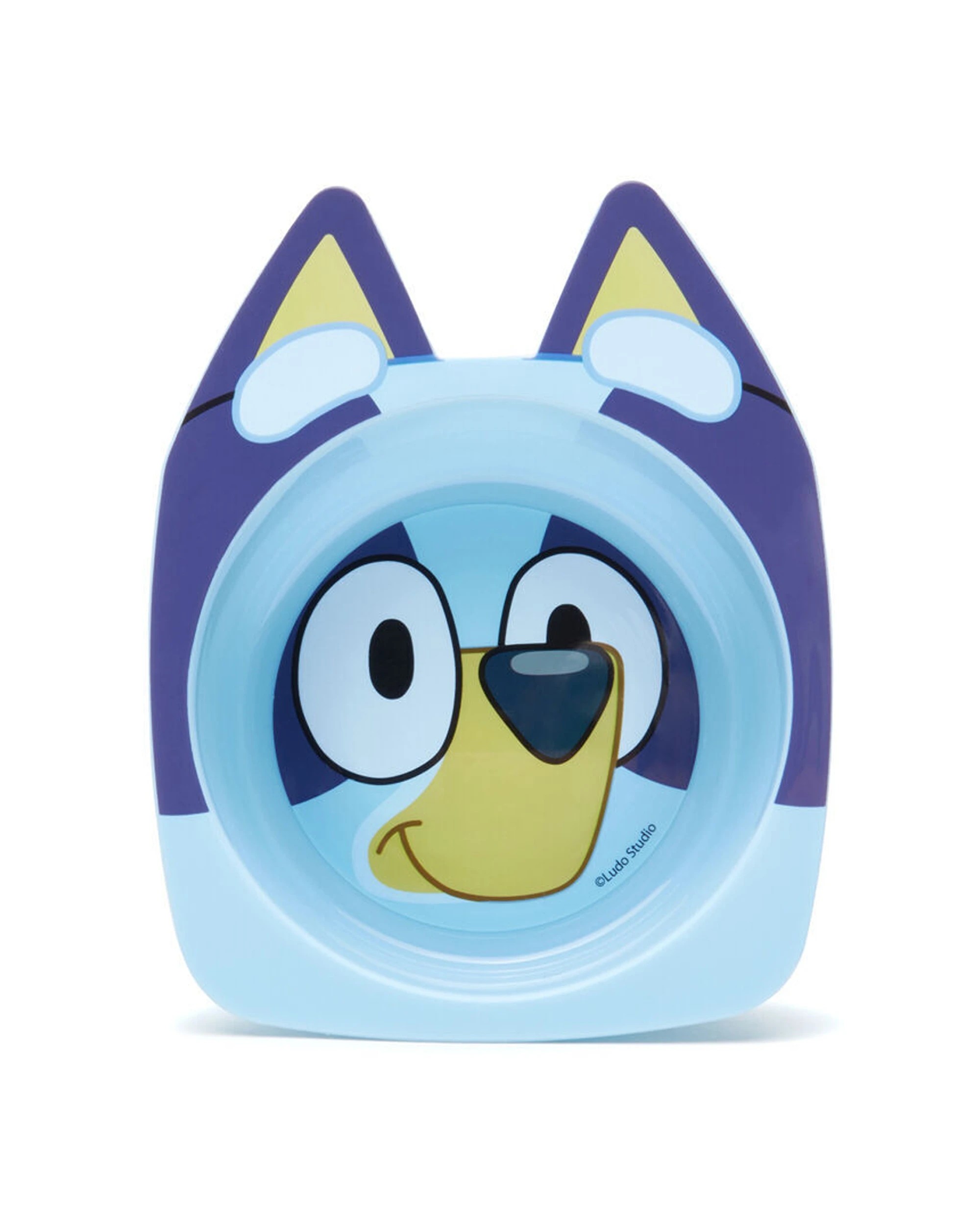 4 The First Years Bluey Character Children's Bowl with Suction Base BPA Free 4PK - Blue, 4 of 7