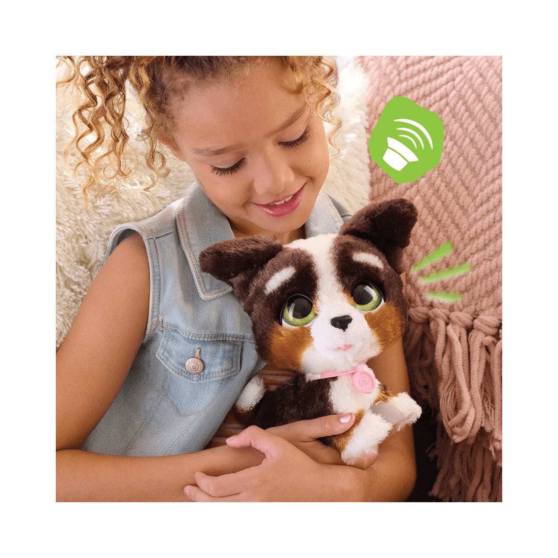 5 Hasbro FurReal Walk-A-Lots Bernedoodle, 5 of 7