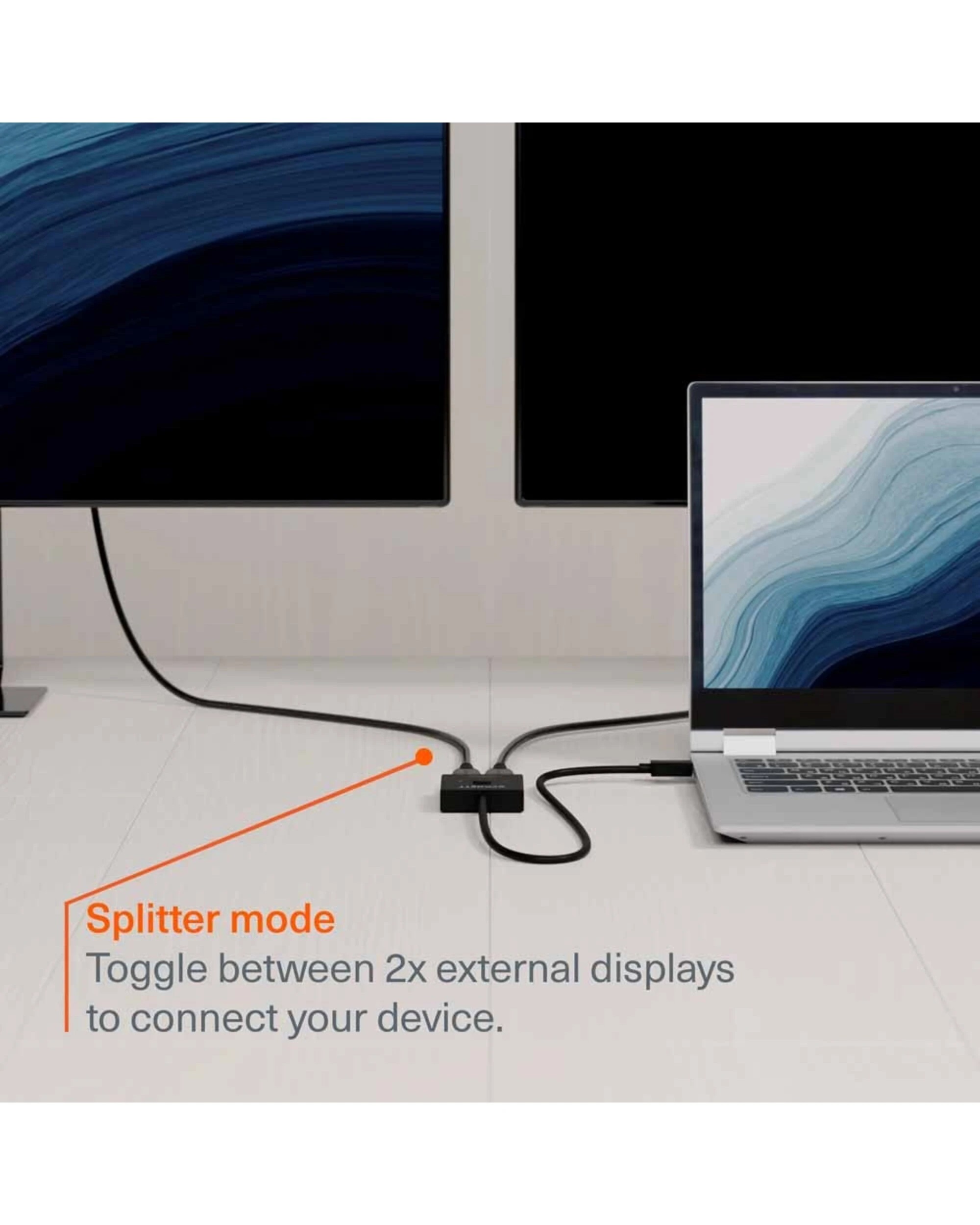 5 Cygnett - 2-in-1 Bi-Directional Dual HDMI Switcher, 5 of 5