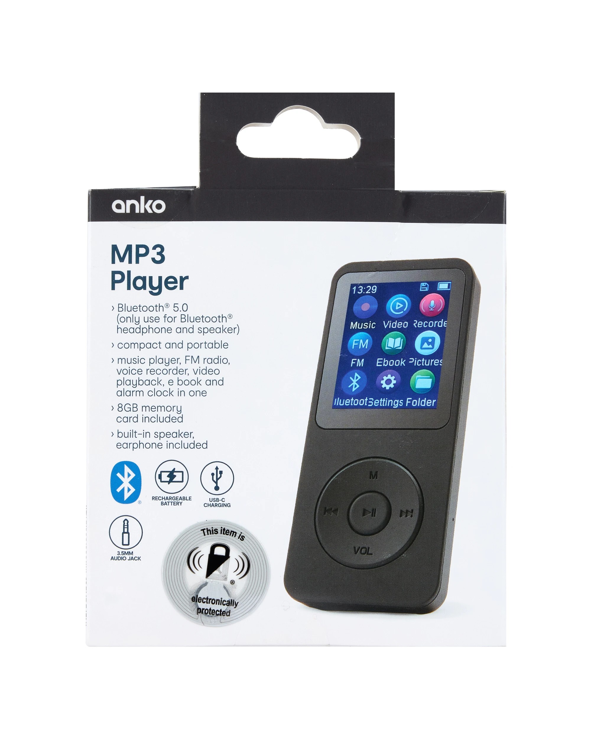 10 MP3 Player - Black, 10 of 10