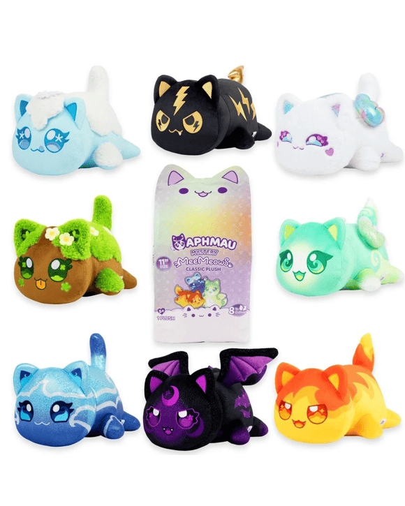 28cm Aphmau MeeMeows Classic Mystery Plush - Assorted