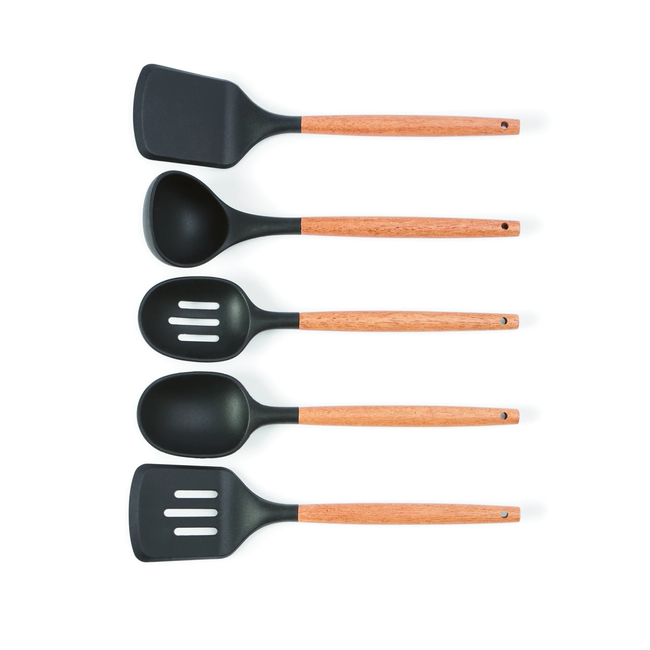 8 11 Piece Utensil Set - Black, 8 of 9