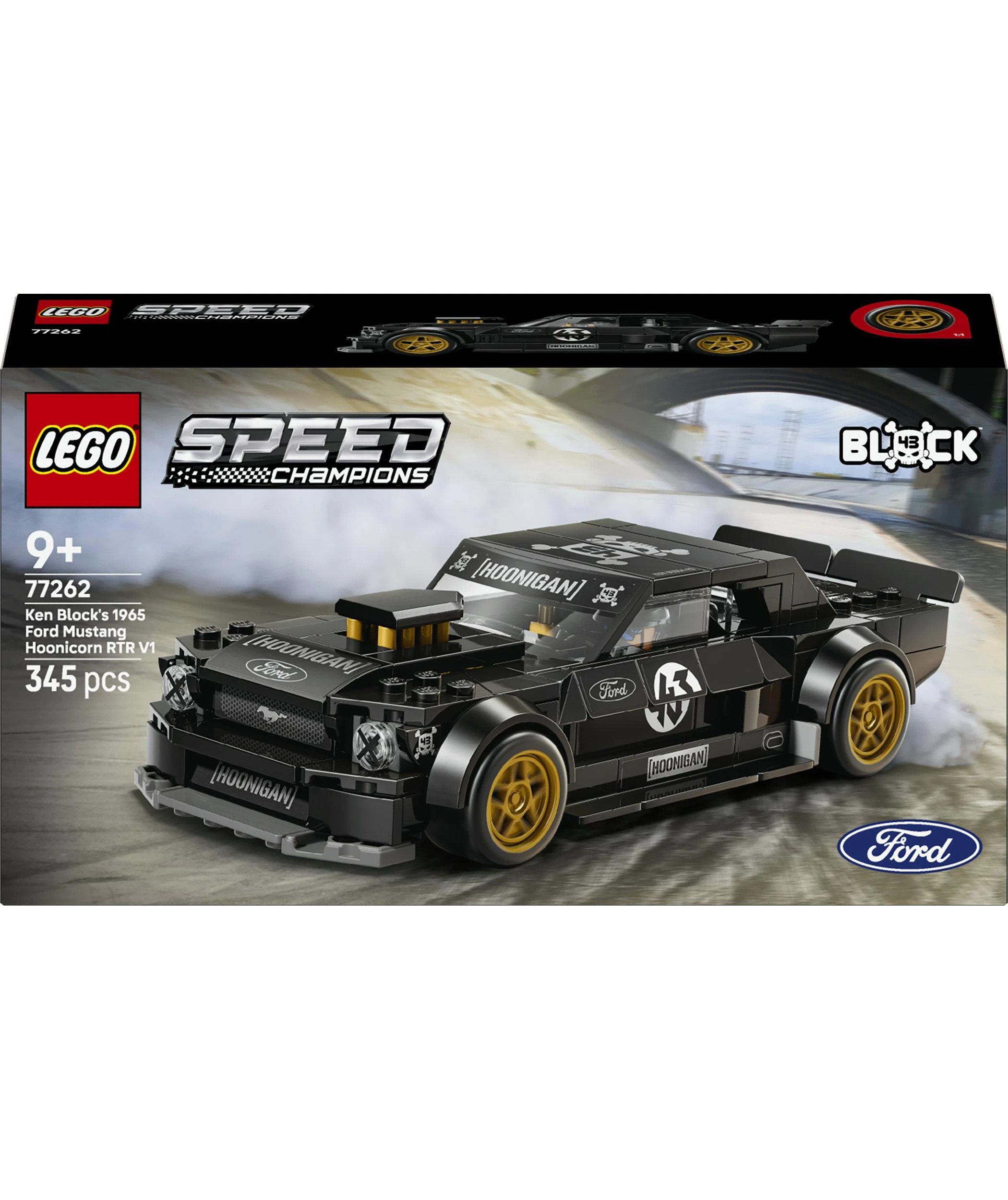 1 LEGO Speed Champions Ken Block's '65 Ford Mustang Hoonicorn V1 77262, 1 of 6