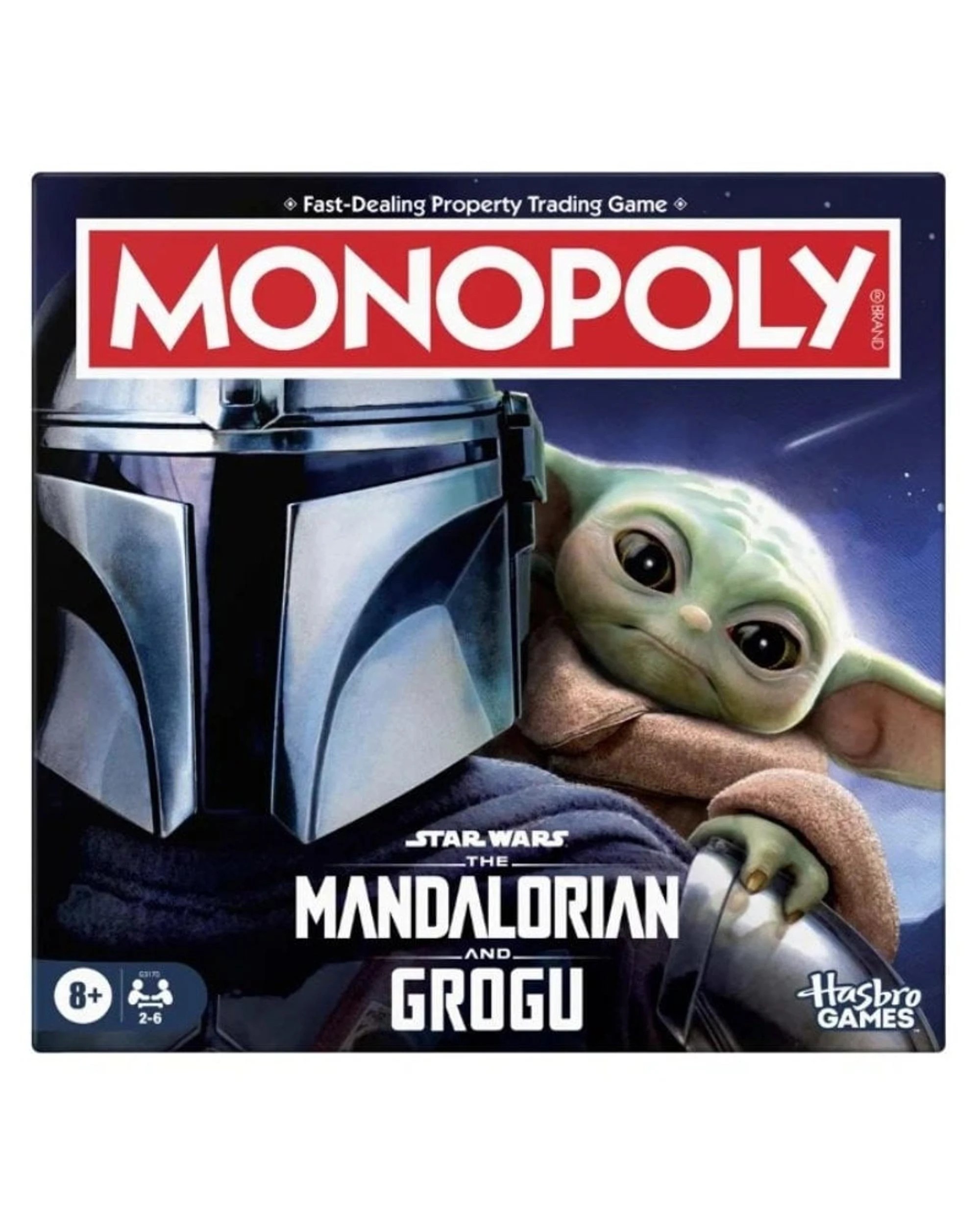 1 Monopoly Star Wars The Mandalorian and Grogu, 1 of 3
