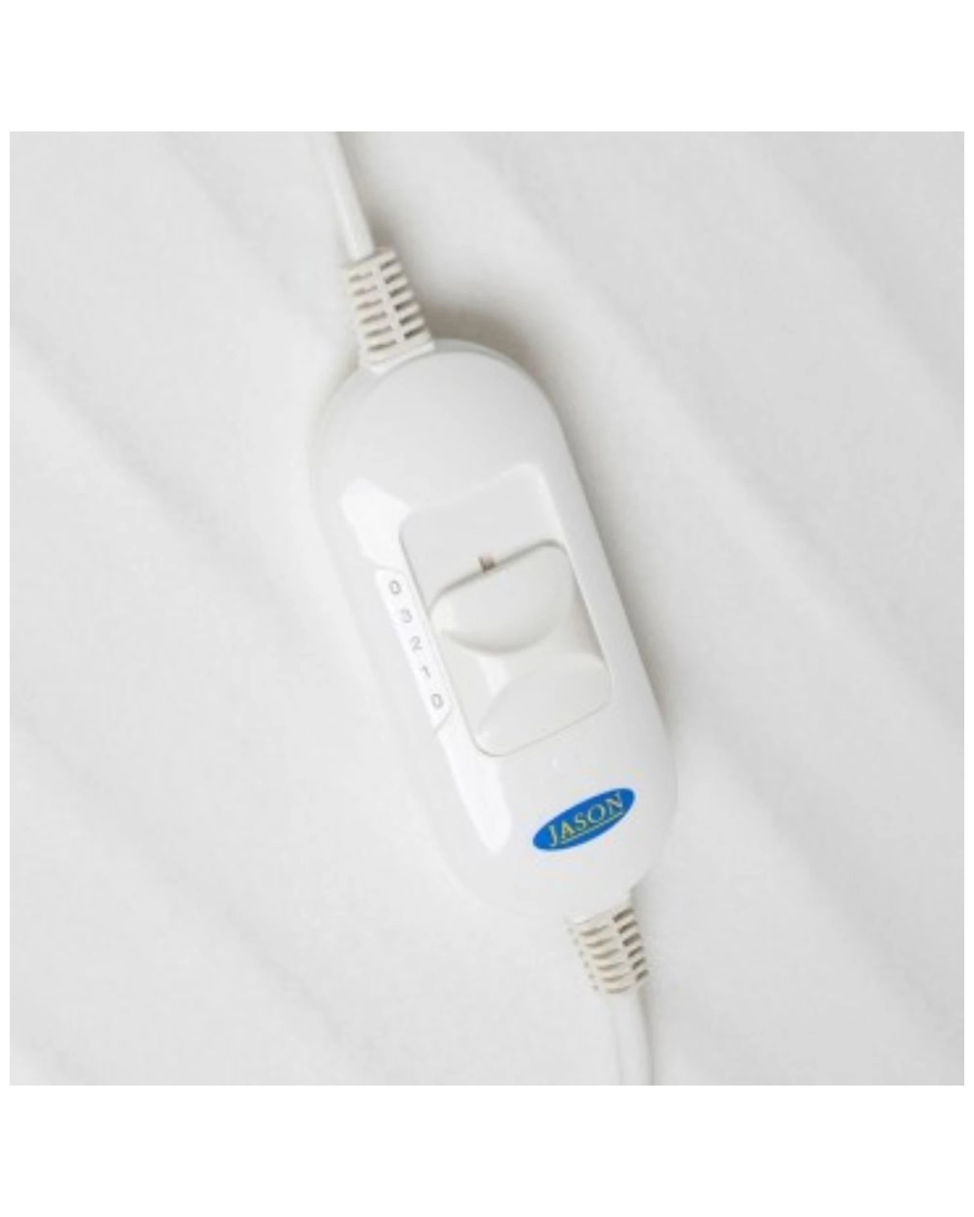 3 Jason Commercial King Single Electric Blanket Fully Fitted 107x203cm
 - White, 3 of 3