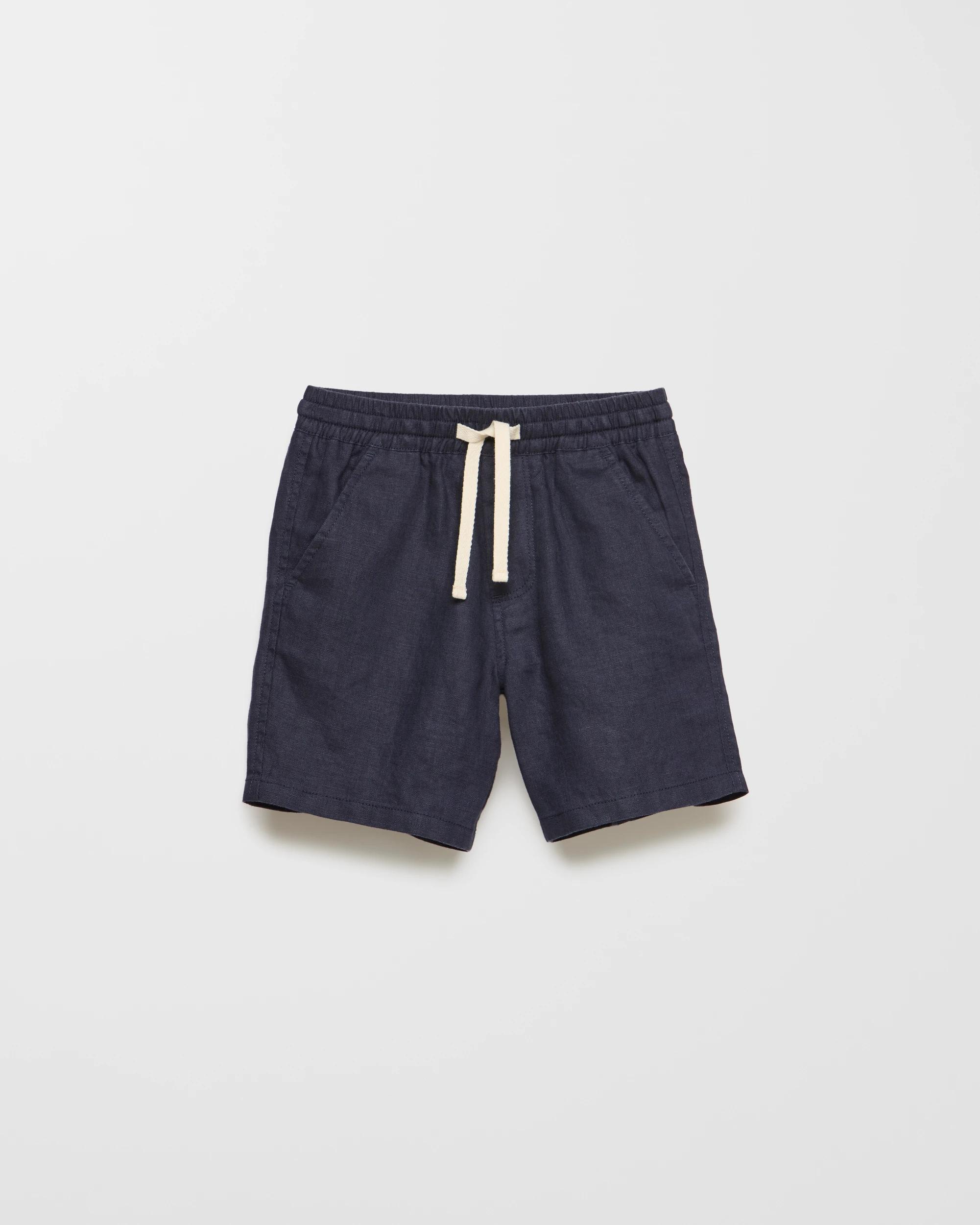 1 Target European Linen Shorts NAVY, 1 of 1