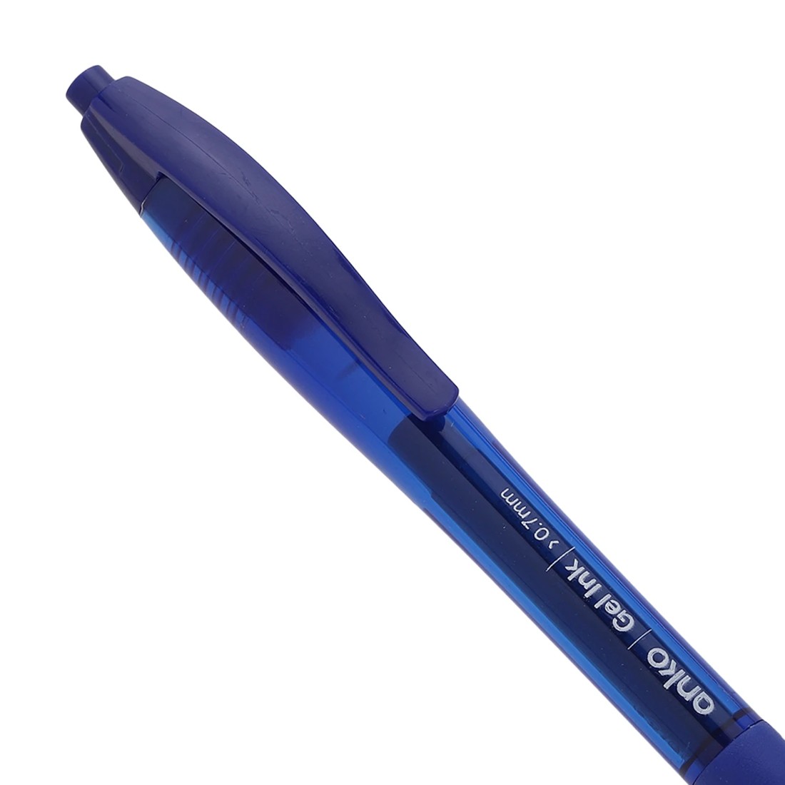 3 6 Pack Retractable Gel Pens - Black, Blue and Red, 3 of 4