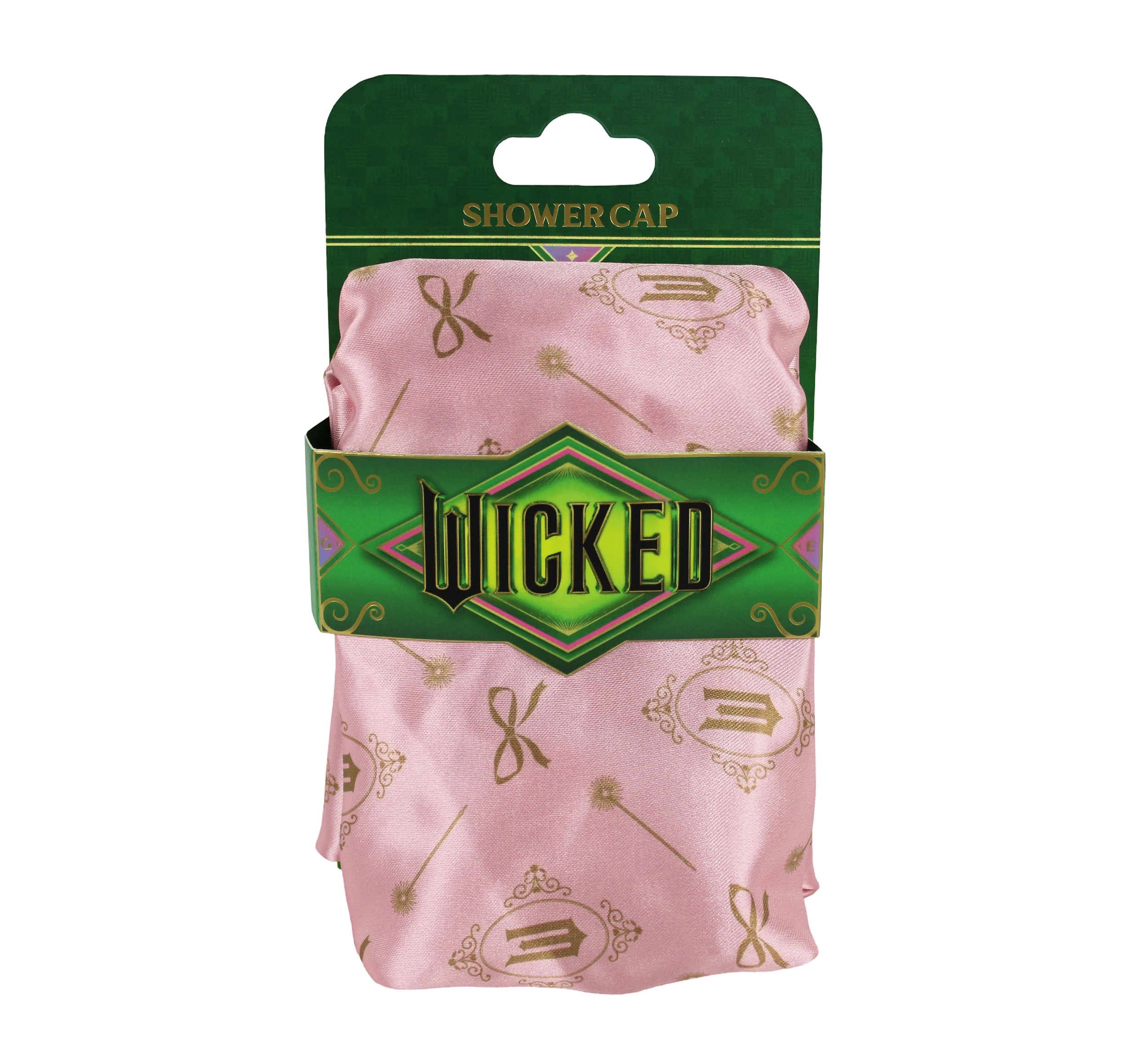 1 Wicked Shower Cap - Pink, 1 of 5