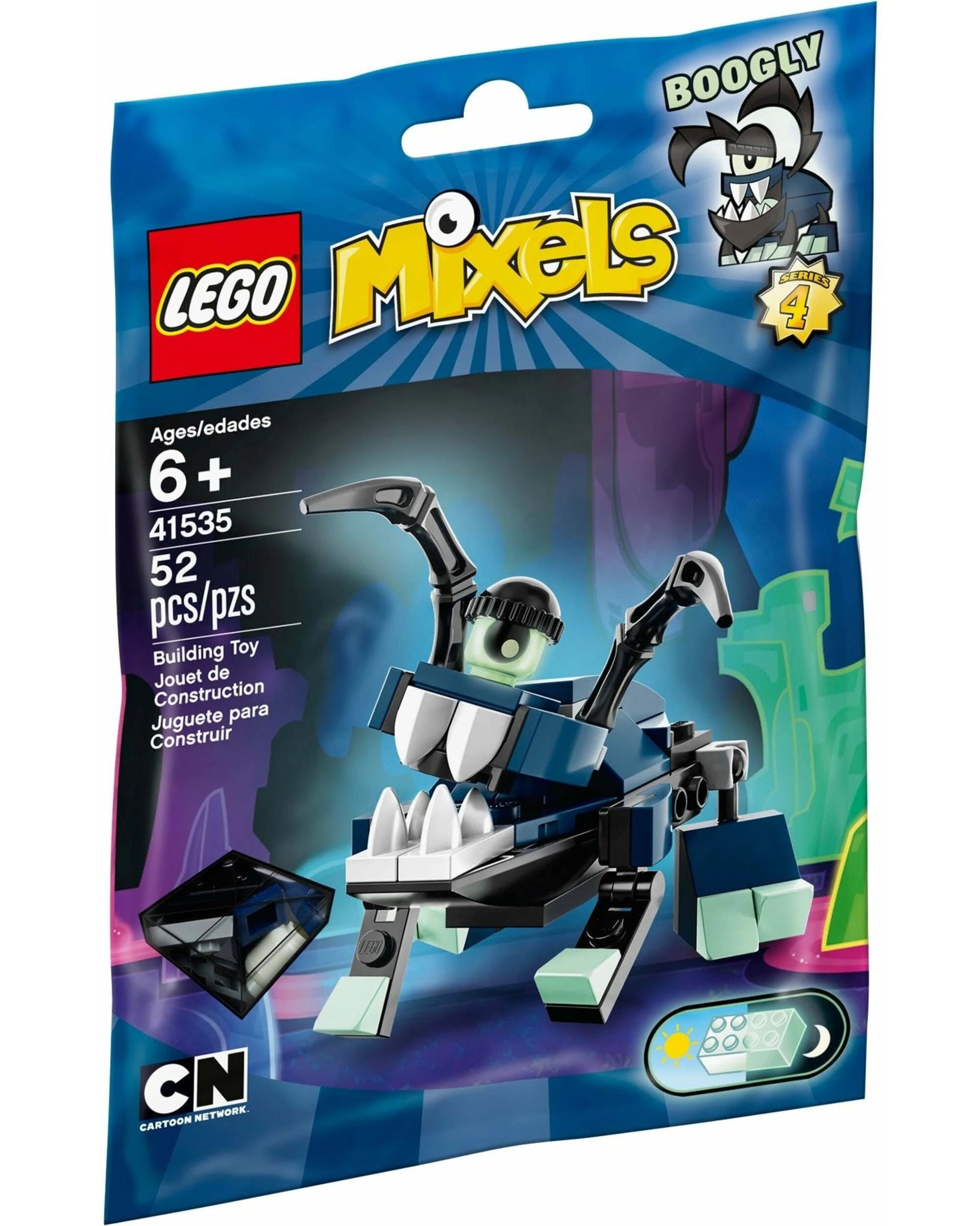 1 LEGO 41535 Mixels Boogly - Glowkies Tribe Figure, 1 of 1