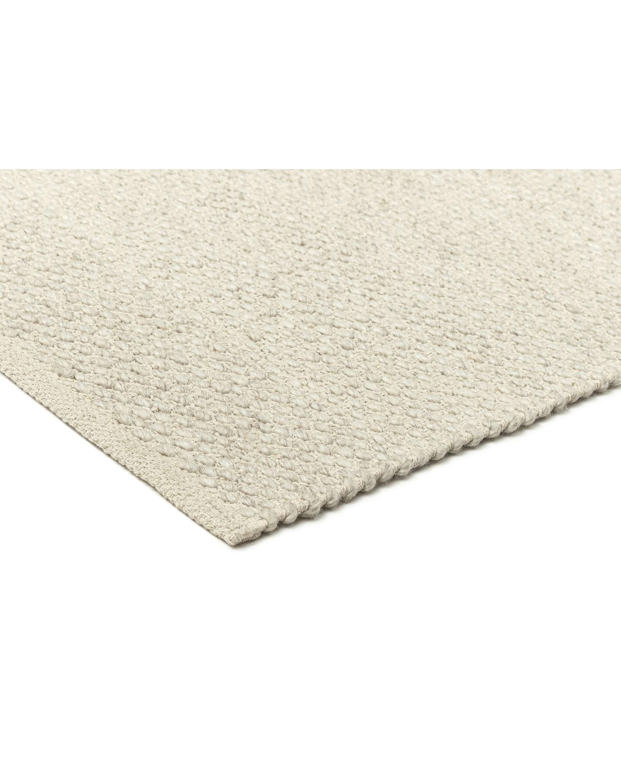 4 Loopsie Unita Neutral Wool Rug-330cm x 240cm - White, 4 of 8