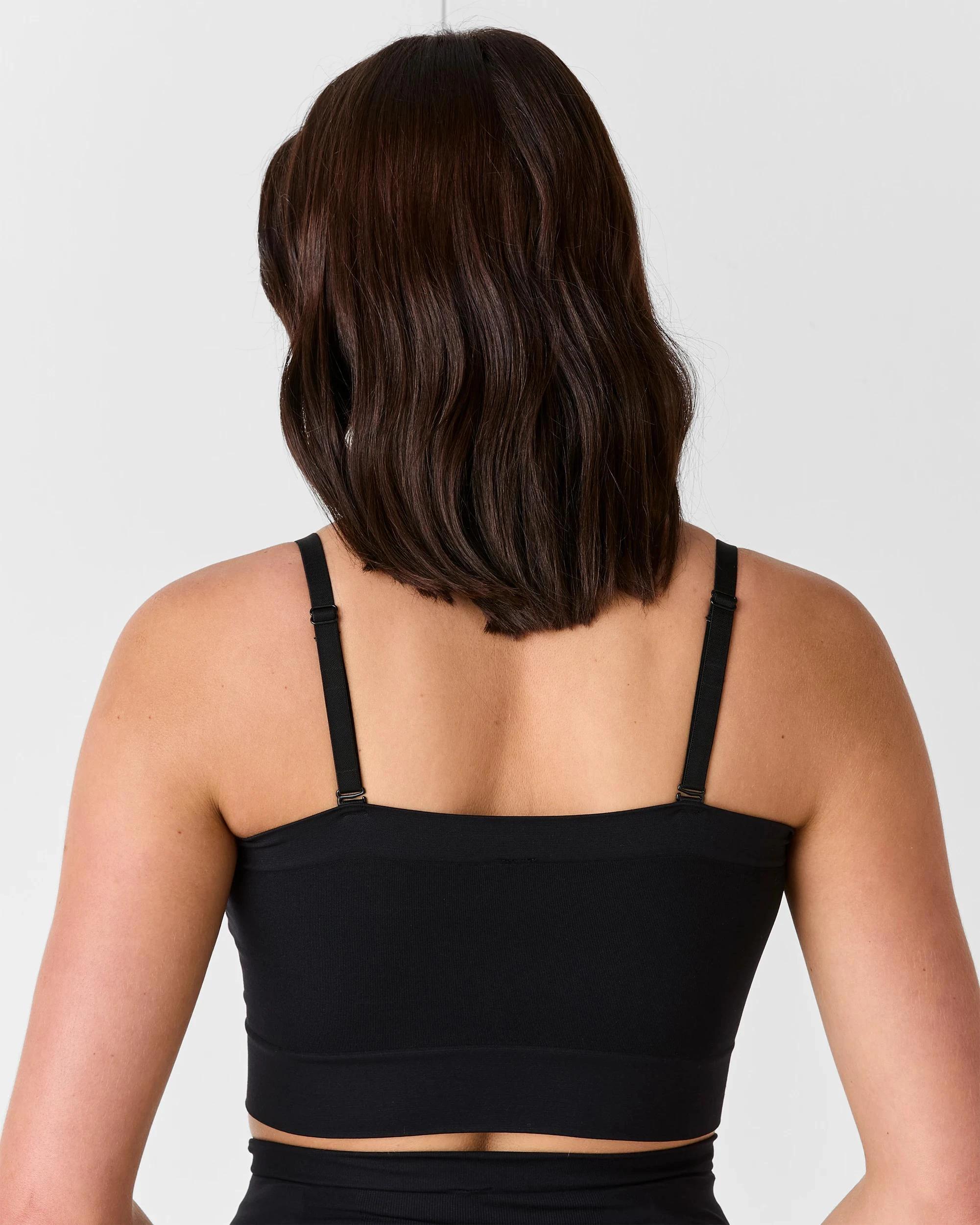 4 Target Woman Seamfree Bandeau Crop Top - Shapewear BLACK, 4 of 5