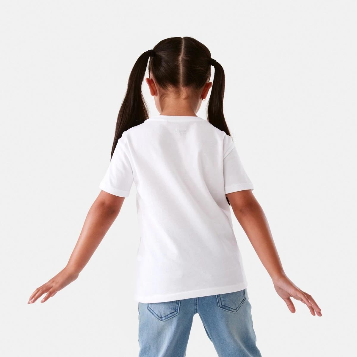 2 Short Sleeve Placement Print T-shirt Wht Dino, 2 of 8