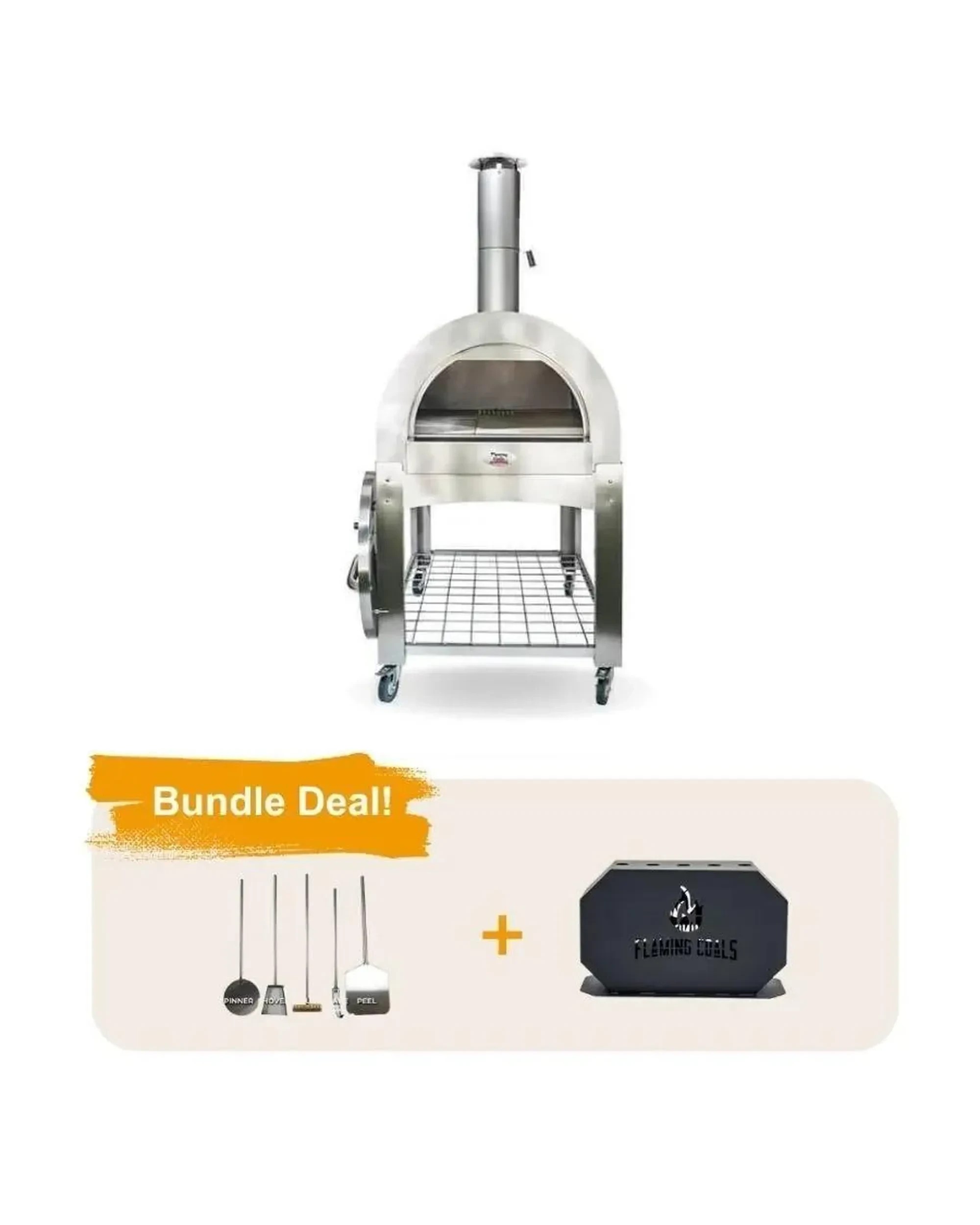 2 Flaming Coals Pizza Oven Pack, 2 of 10