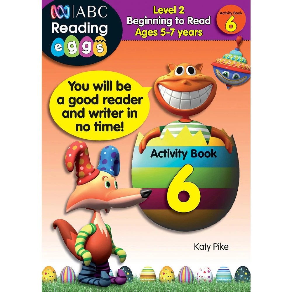 1 ABC Reading Eggs - Beginning to Read - Activity Book 6, 1 of 1